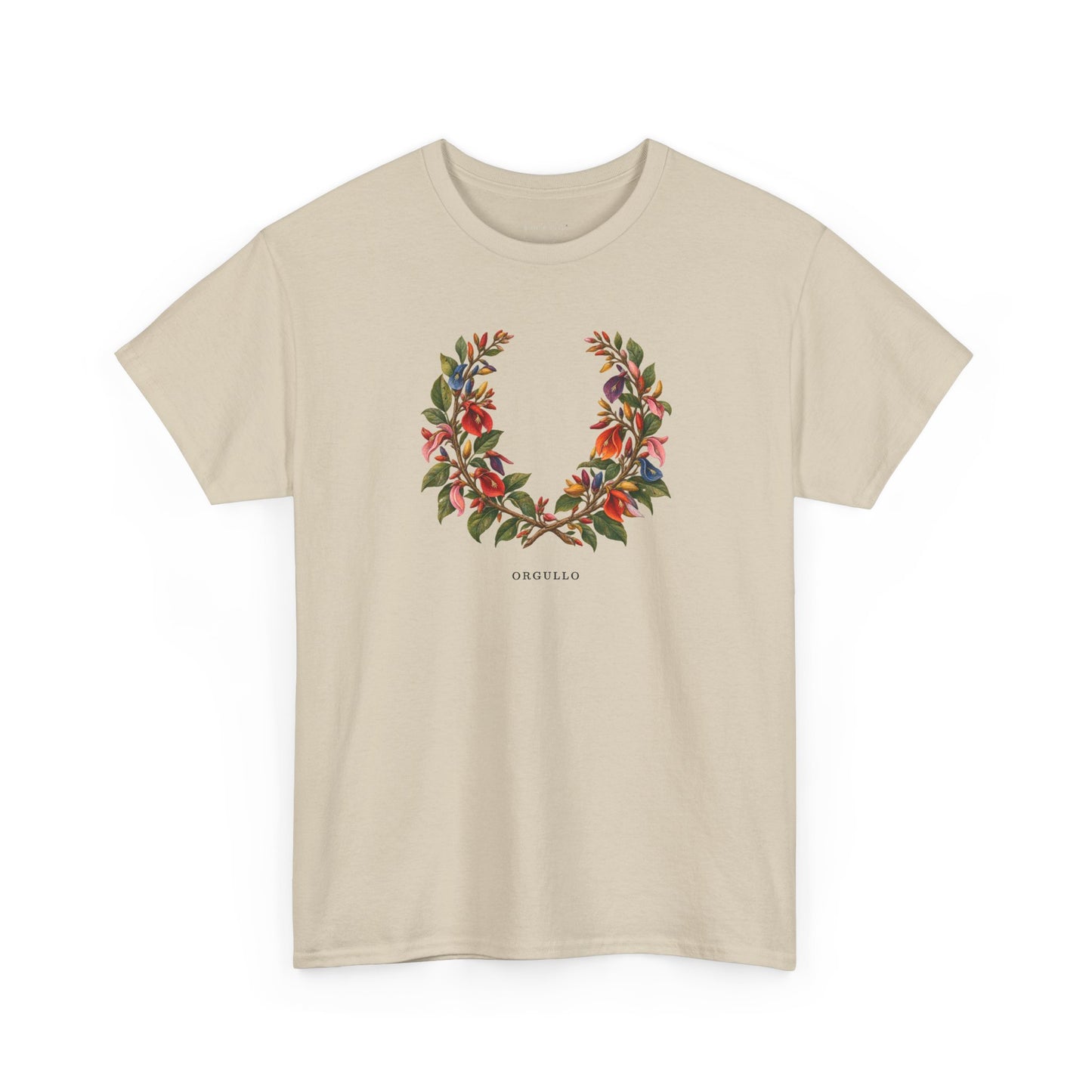 Orgullo Ceibo Pride T-Shirt | Argentine Botanical LGBTQ+ Tee