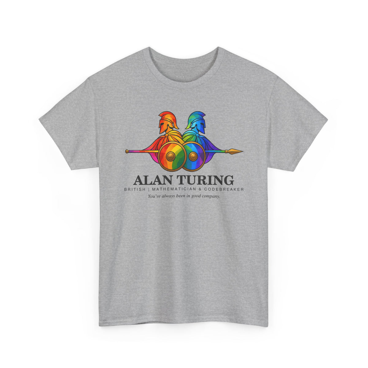 Alan Turing | British Mathematician & Codebreaker | LGBTQ+ History T-Shirt
