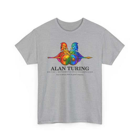 Alan Turing | British Mathematician & Codebreaker | LGBTQ+ History T-Shirt
