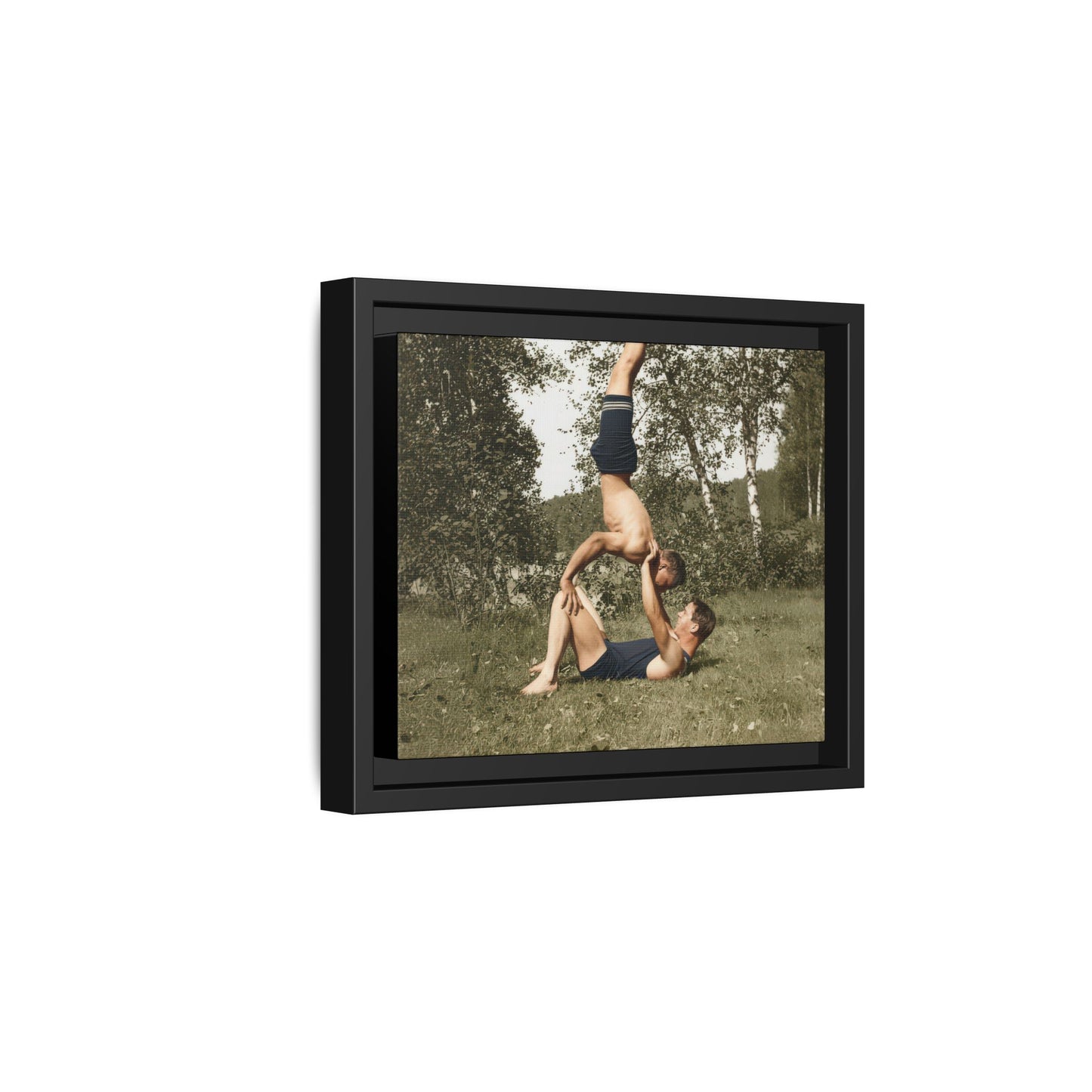 nager 017 | Framed Vintage Photo - Matte Canvas