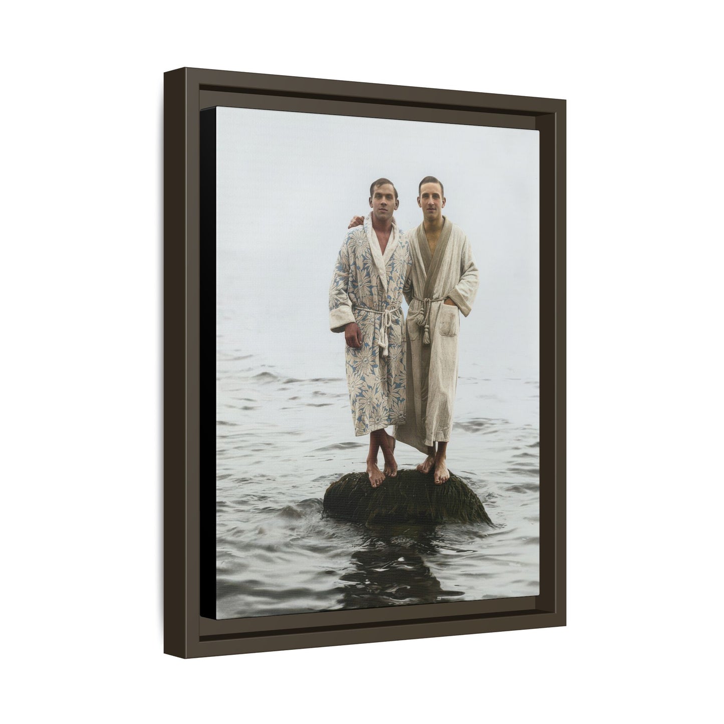 nager 049 | Framed Vintage Photo - Matte Canvas