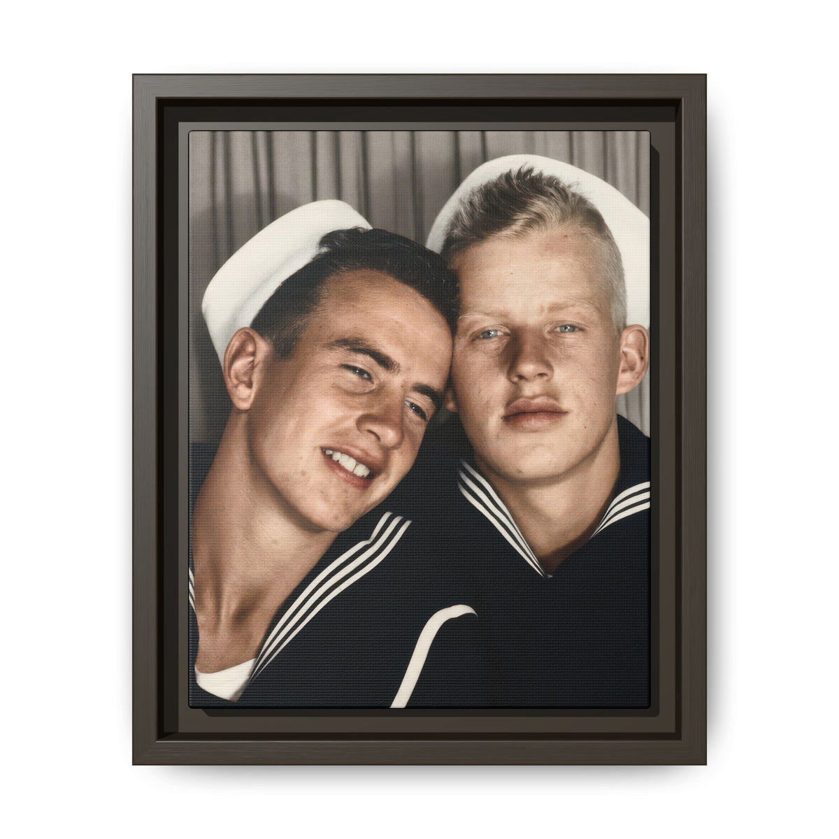 paire 158 | Framed Vintage Photo - Matte Canvas