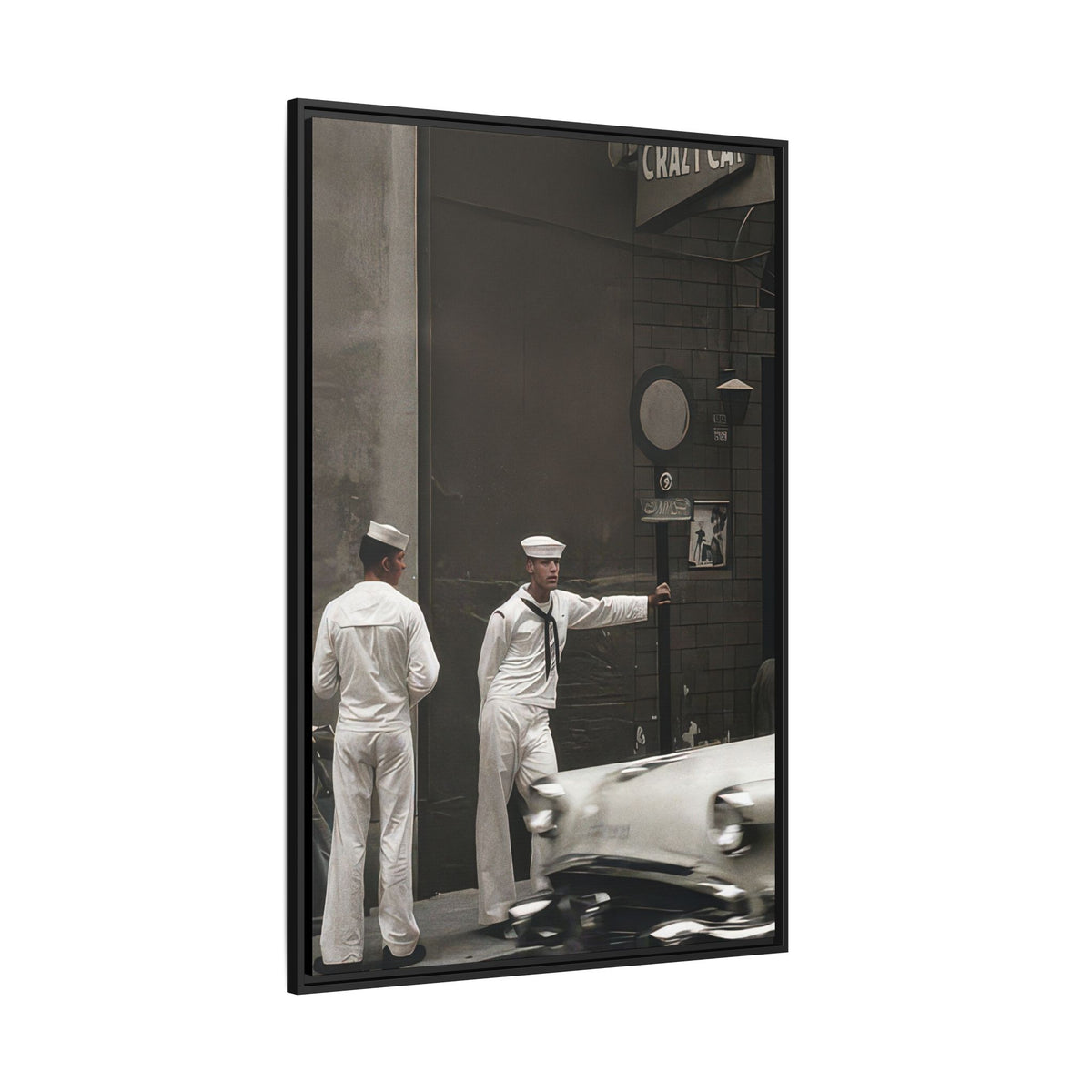 paire 151 | Framed Vintage Photo - Matte Canvas