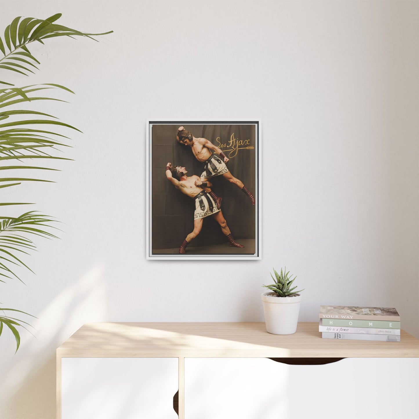 athlétisme 015 | Framed Vintage Photo - Matte Canvas