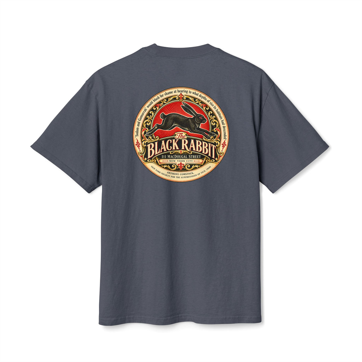 The Black Rabbit 1890s | Historic NYC Gay Bar Heritage T-Shirt
