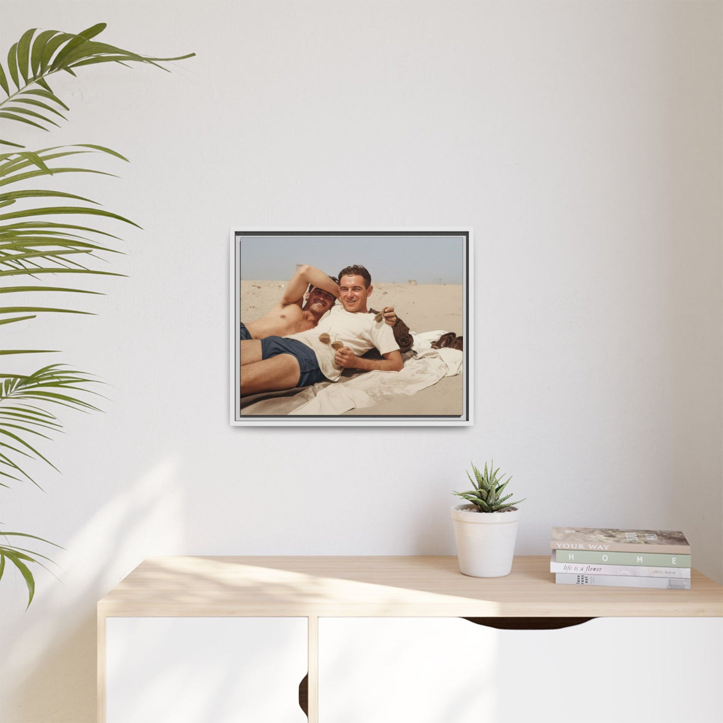nager 020 | Framed Vintage Photo - Matte Canvas