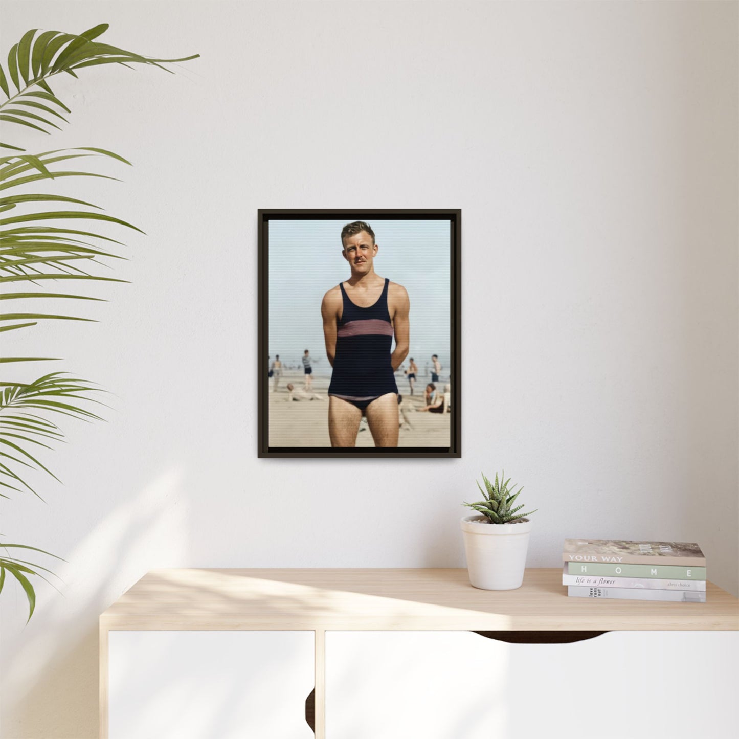 nager 023 | Framed Vintage Photo - Matte Canvas