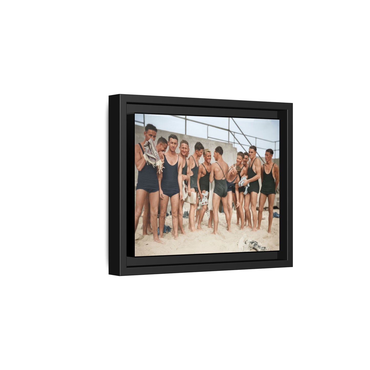 nager 007 | Framed Vintage Photo - Matte Canvas