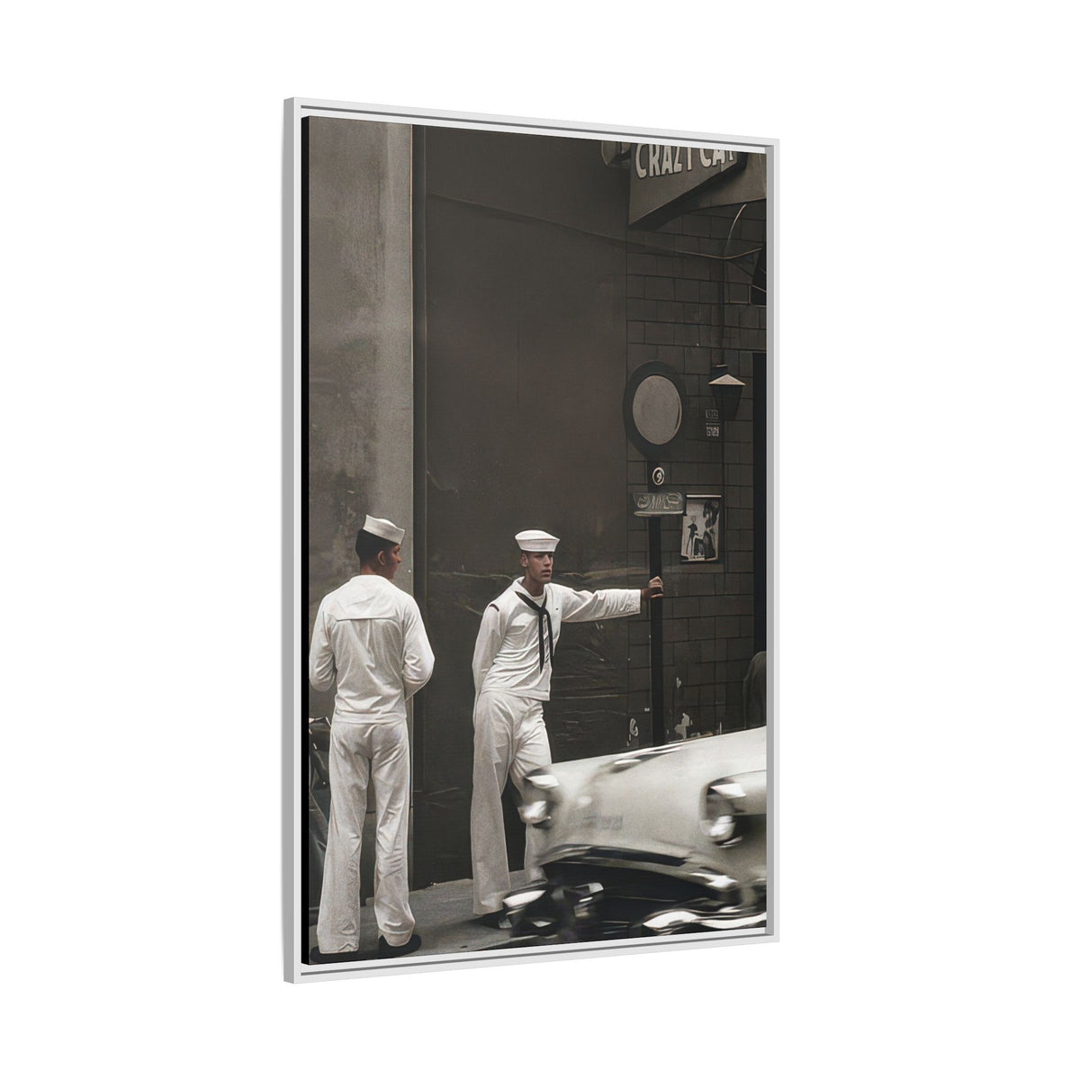 paire 151 | Framed Vintage Photo - Matte Canvas