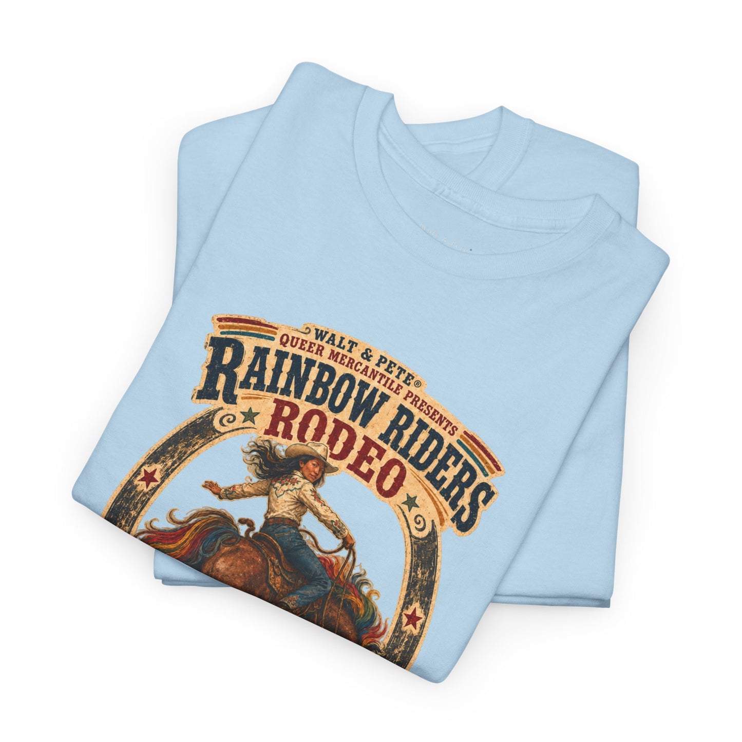 Copy of Copy of Rainbow Riders Rodeo Arizona 1972 Pride T-Shirt | Queer Cowgirl Tee