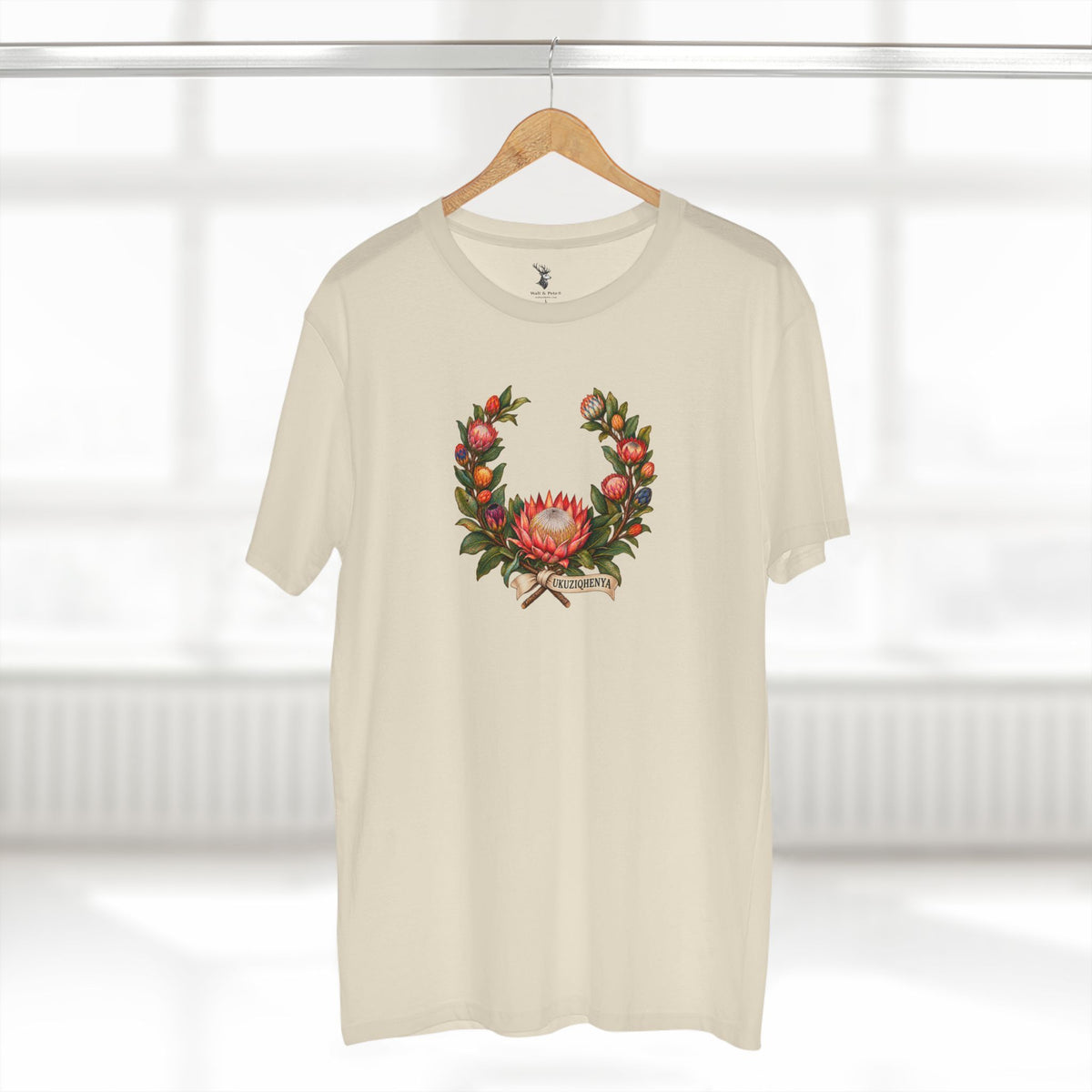Ukuziqhenya King Protea Pride T-Shirt | South African Botanical LGBTQ+ Tee