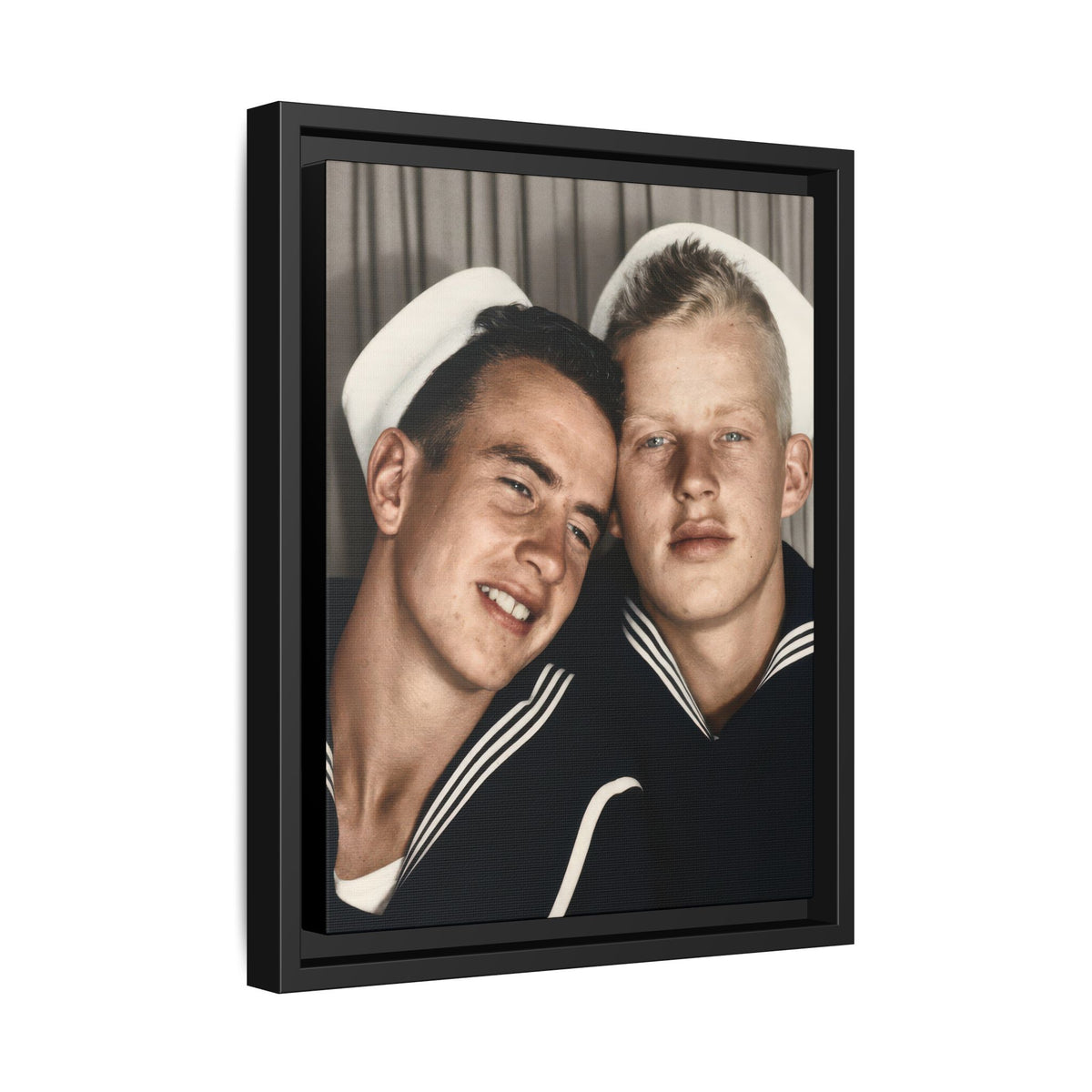 paire 158 | Framed Vintage Photo - Matte Canvas