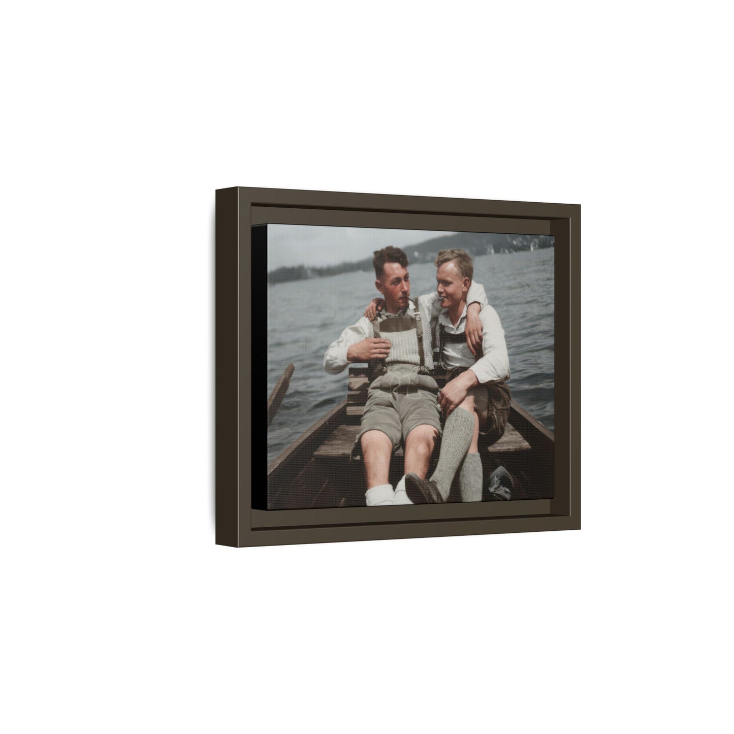 paire 116 | Framed Vintage Photo - Matte Canvas