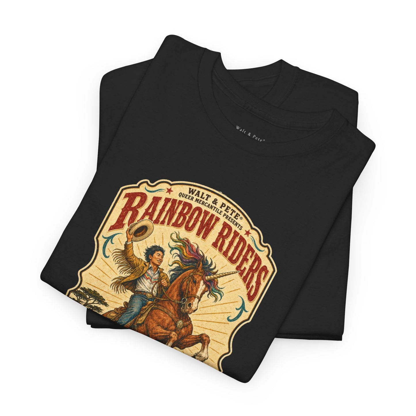 Copy of Rainbow Riders Rodeo Arizona 1972 Pride T-Shirt | Queer Cowgirl Tee