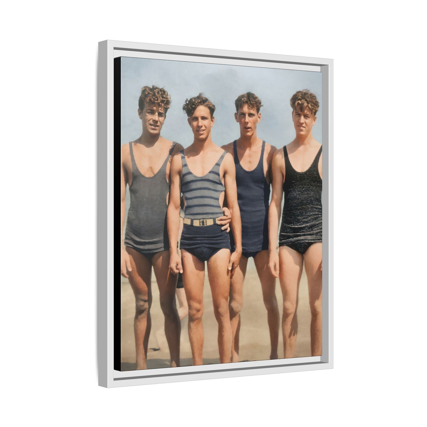 nager 018 | Framed Vintage Photo - Matte Canvas