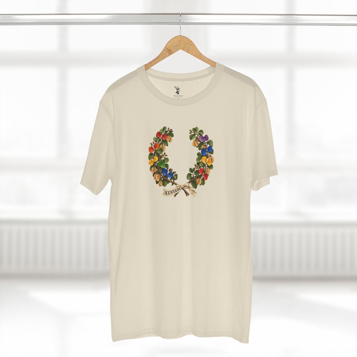 Malawian Mopane Kunyada Pride Laurel Wreath T-Shirt — Flourish Through Change