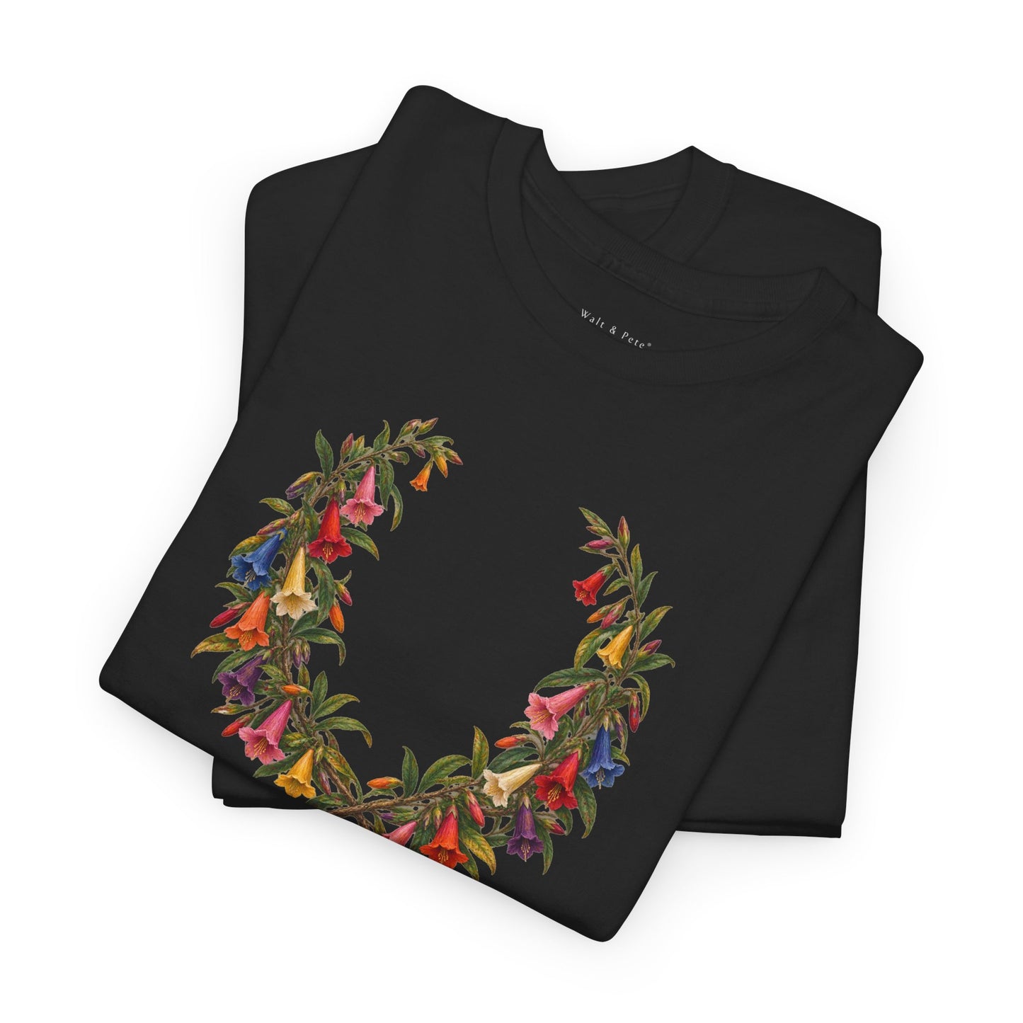 Orgullo Cantuta Pride T-Shirt | Peruvian Botanical LGBTQ+ Tee