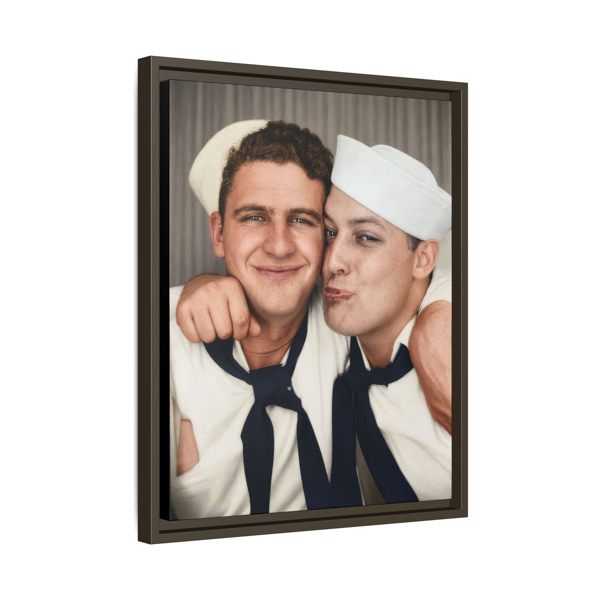 paire 159 | Framed Vintage Photo - Matte Canvas