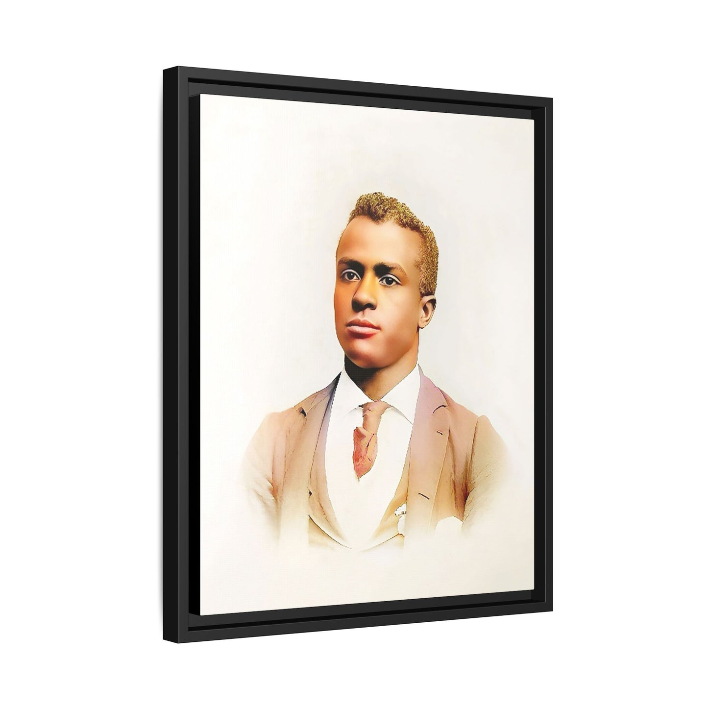 celibataire 027 | Framed Vintage Photo - Matte Canvas