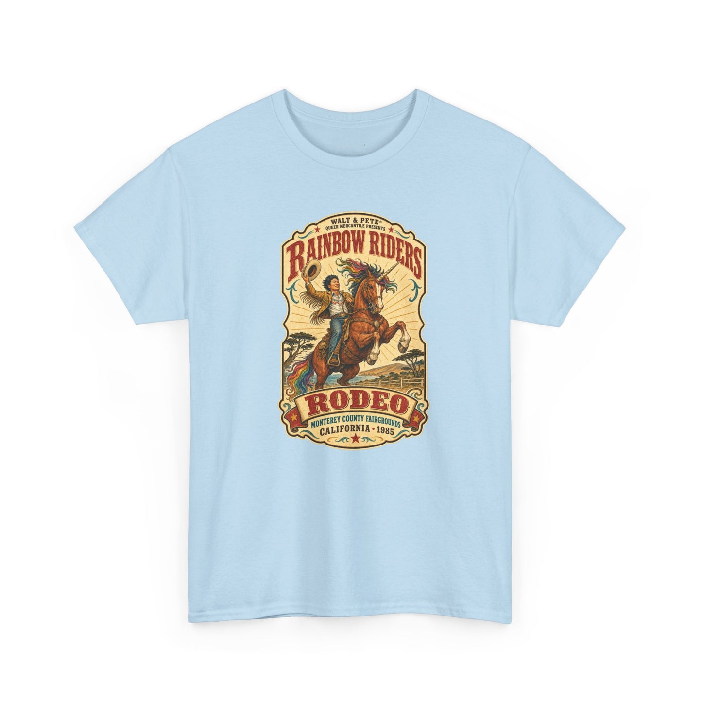 Copy of Rainbow Riders Rodeo Arizona 1972 Pride T-Shirt | Queer Cowgirl Tee