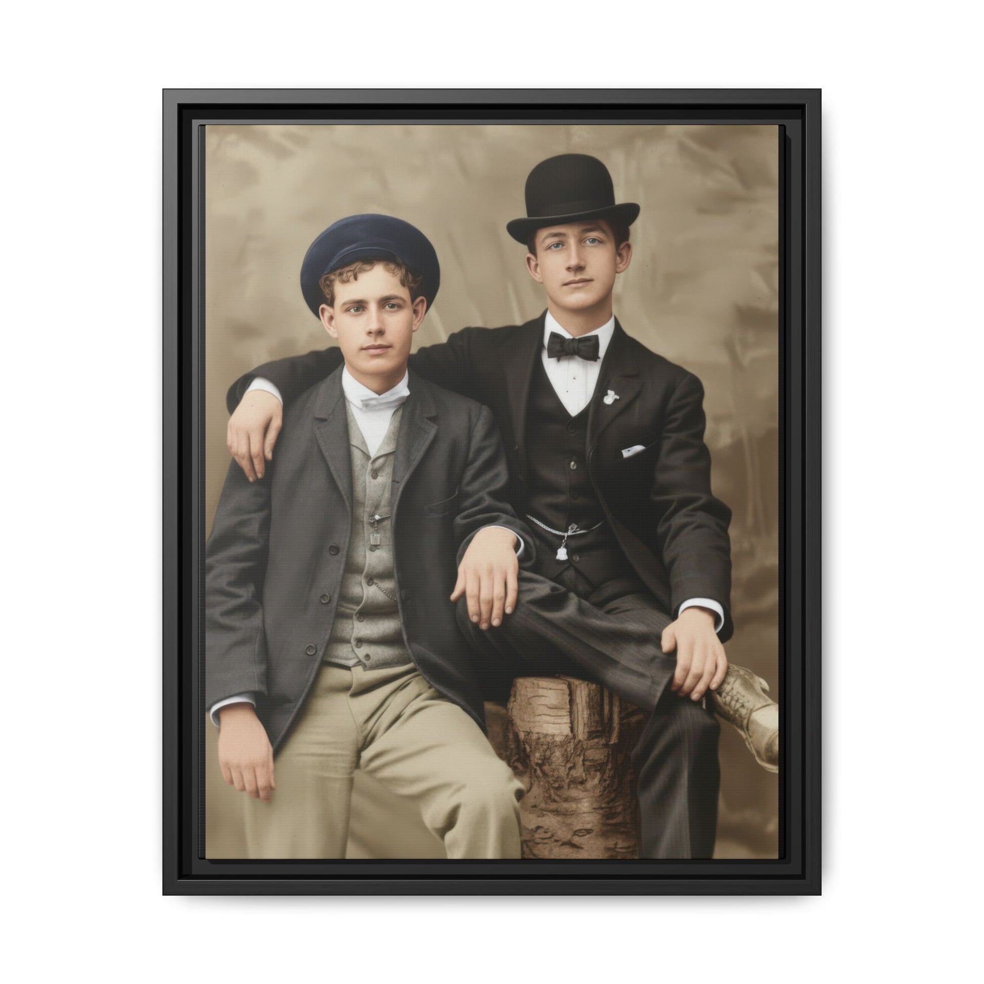 vintage photo of gay couple