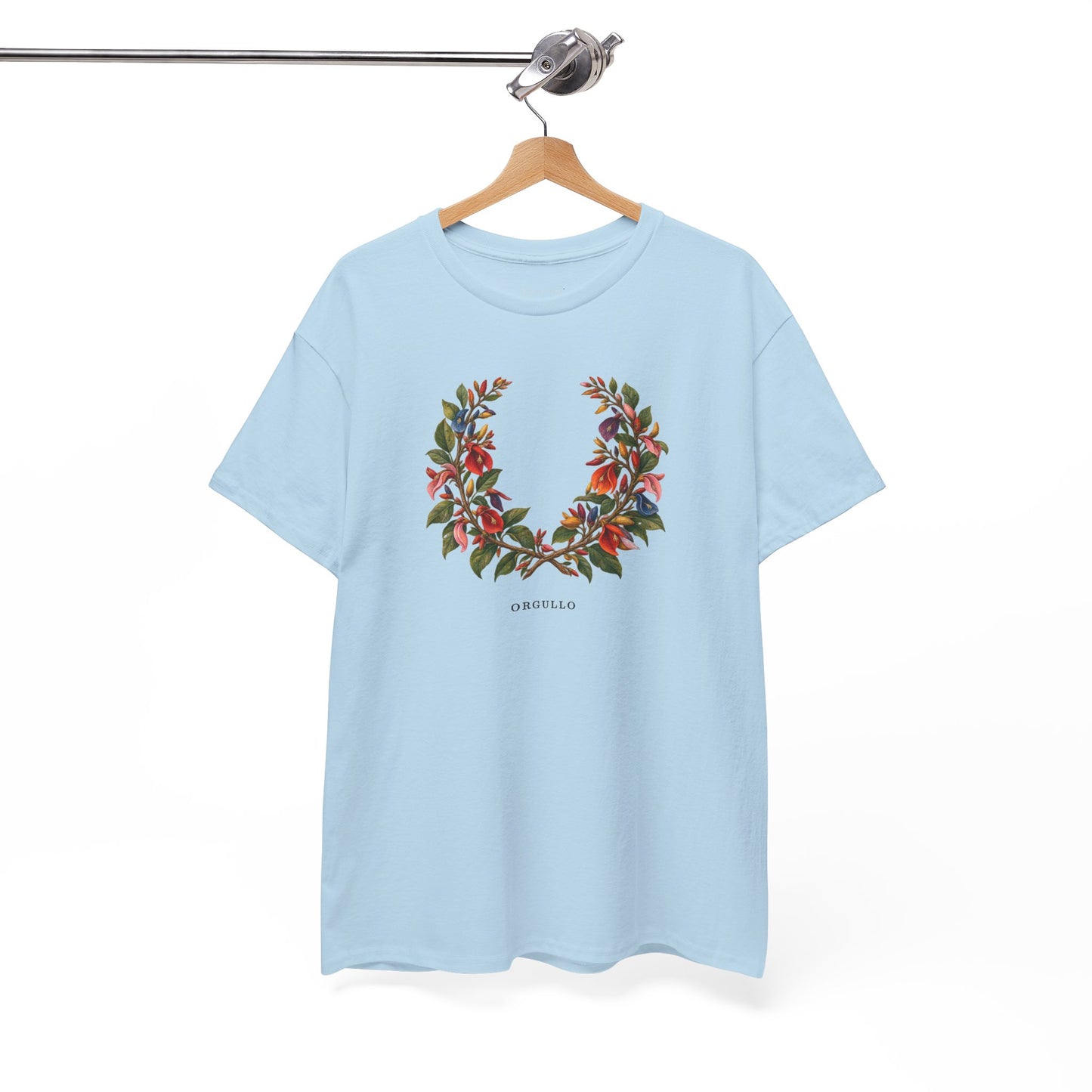 Orgullo Ceibo Pride T-Shirt | Argentine Botanical LGBTQ+ Tee