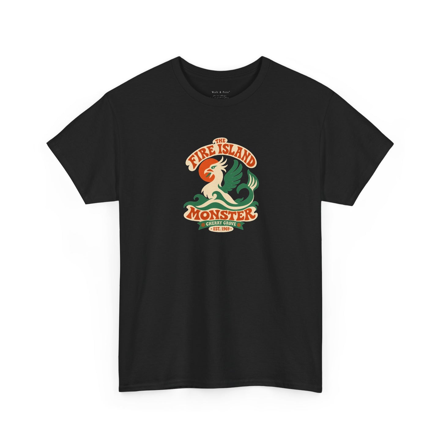 The Fire Island Monster Cherry Grove T-Shirt | Vintage Gay Bar History Tee