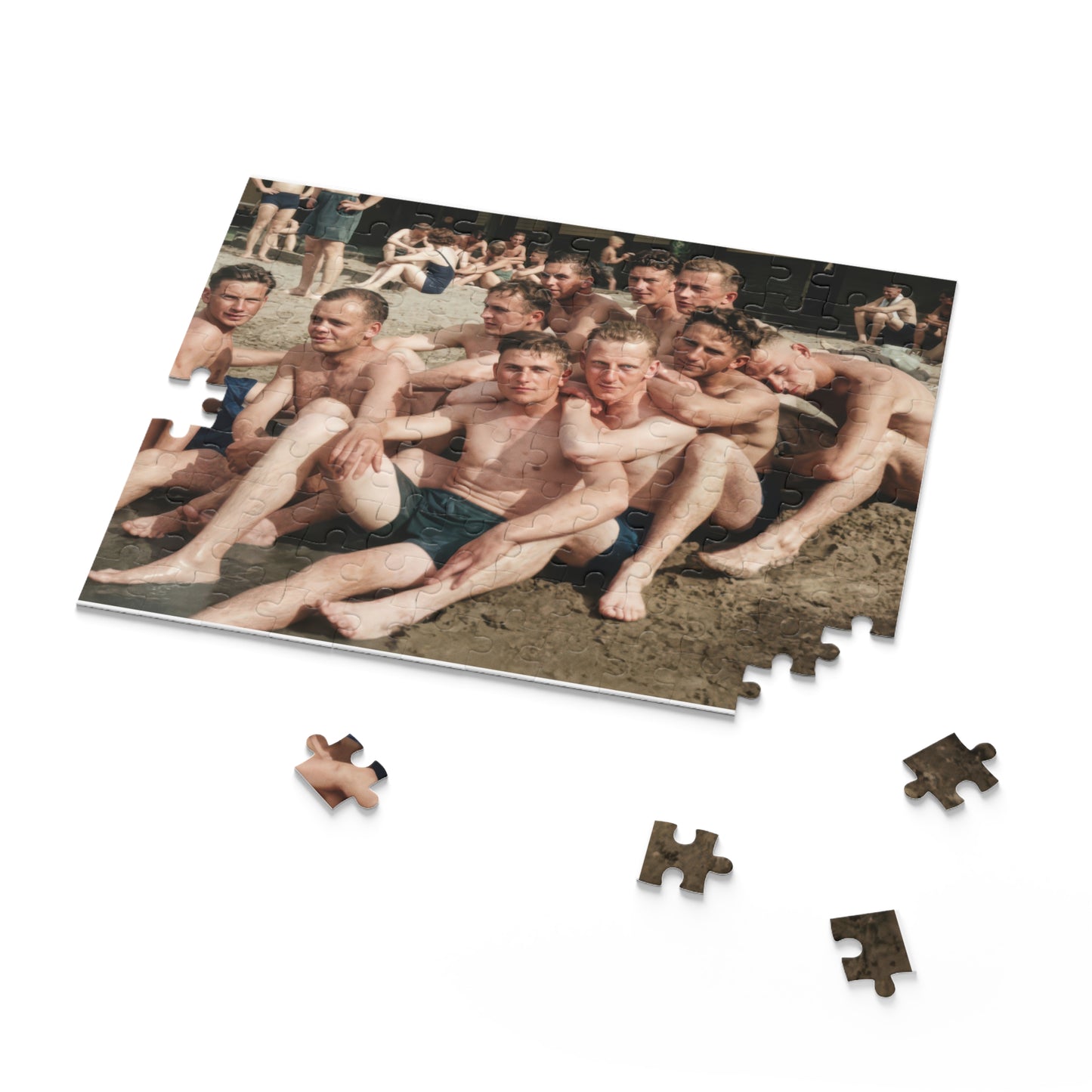 Vintage Beach Photo Puzzles | nager 012