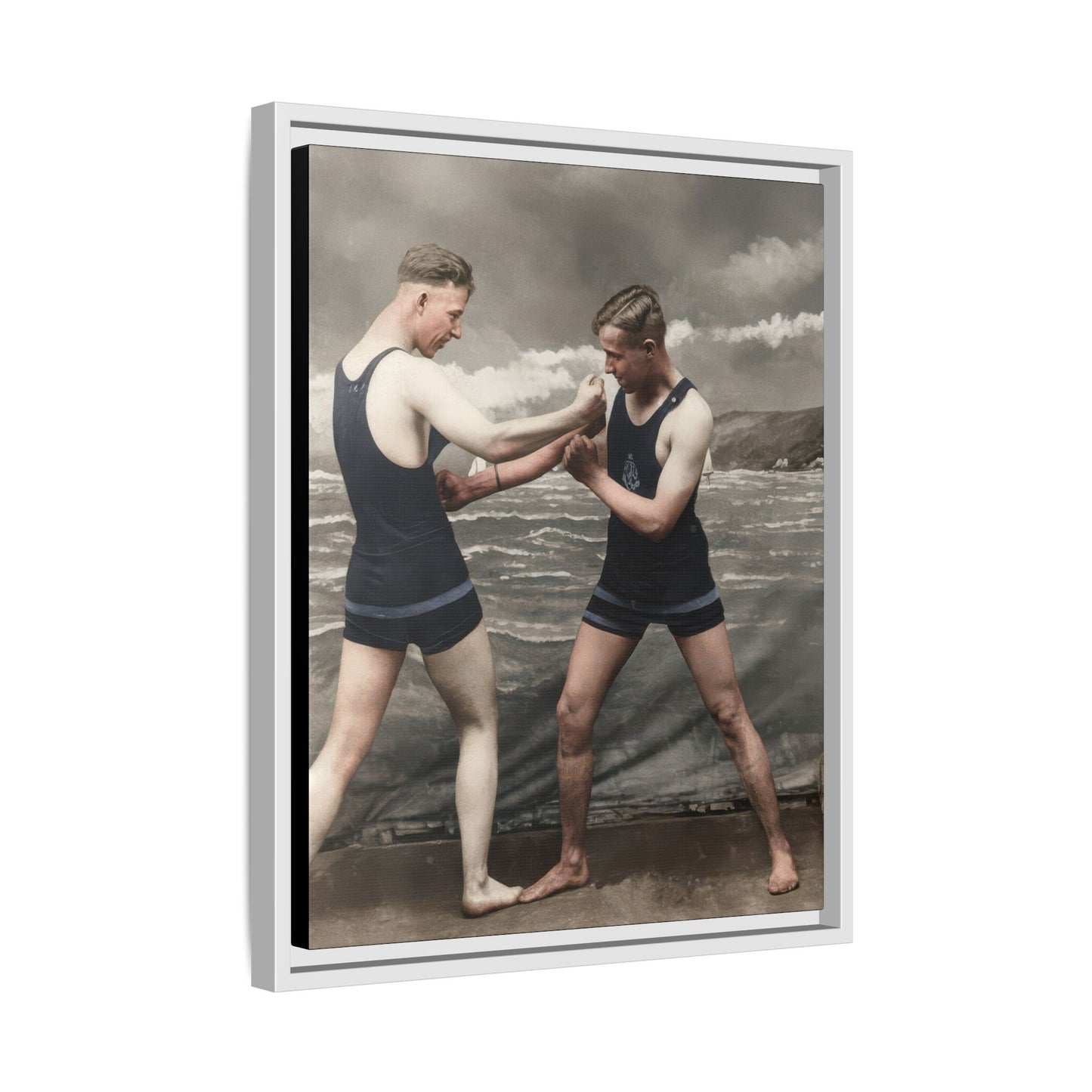nager 048 | Framed Vintage Photo - Matte Canvas