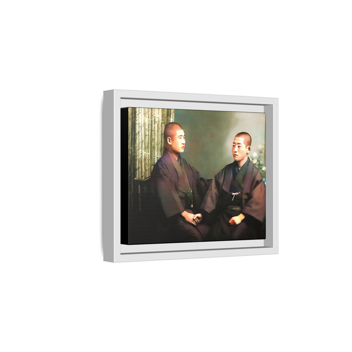 paire 011 | Framed Vintage Photo - Matte Canvas