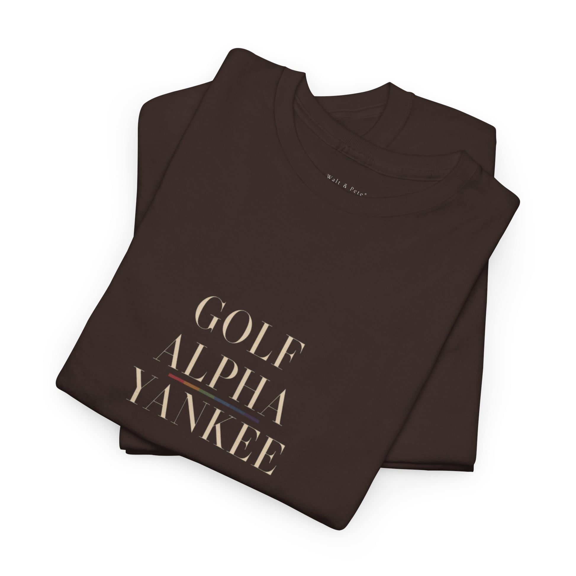 golf alpha yankee pride shirt 