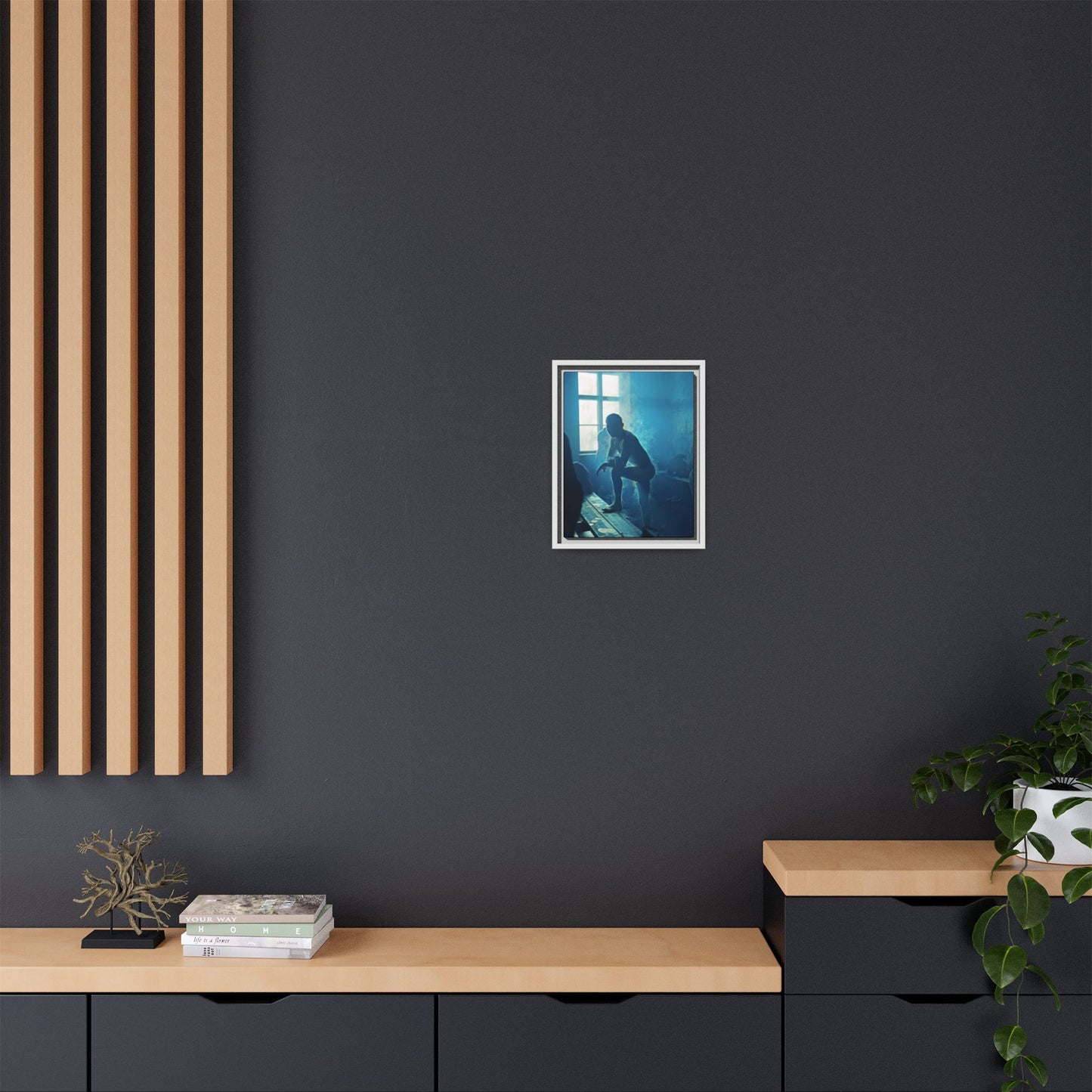 celibataire 044 | Framed Vintage Photo - Matte Canvas