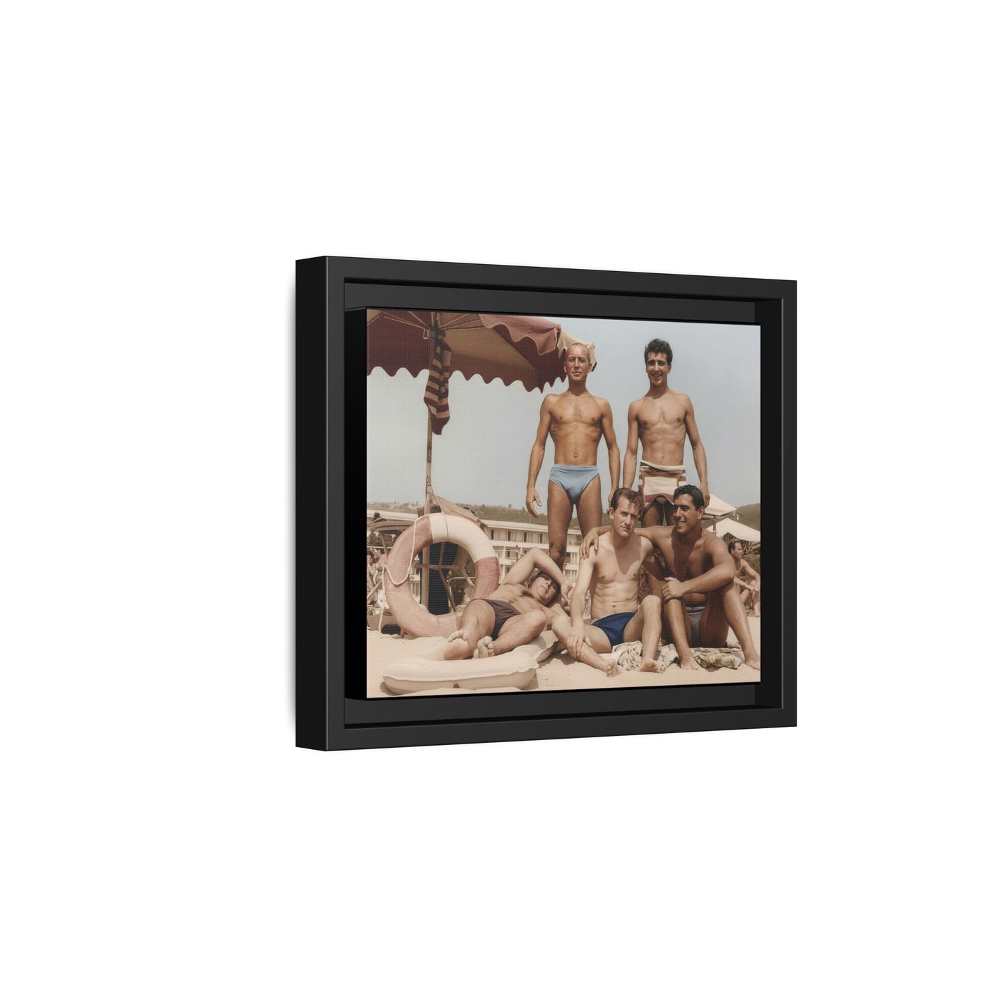 nager 033 | Framed Vintage Photo - Matte Canvas