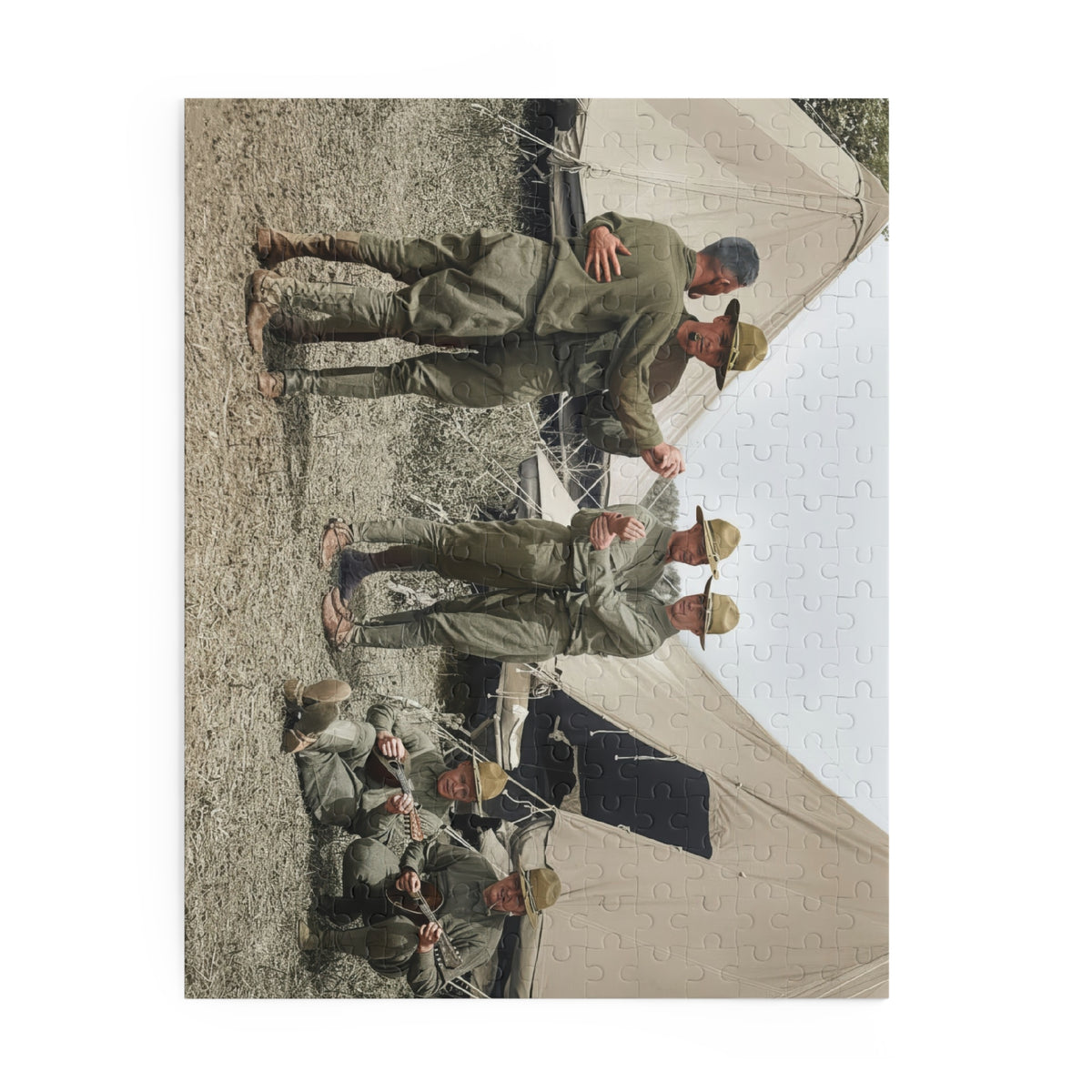 Men Dancing at Camp Jigsaw Puzzle | LGBTQ+ Heritage | hommes 006