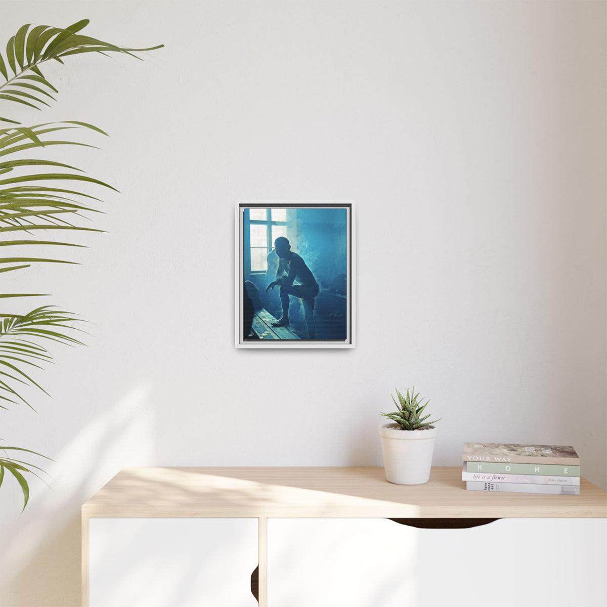 celibataire 044 | Framed Vintage Photo - Matte Canvas