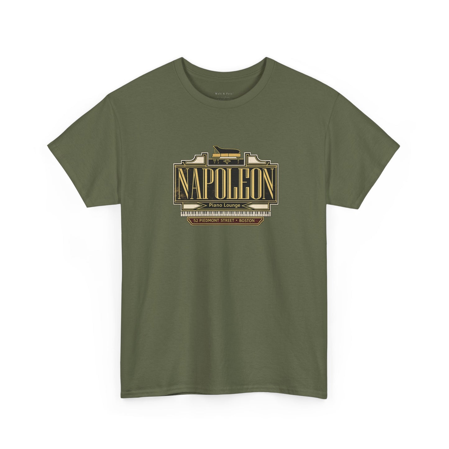Napoleon Piano Lounge | Historic Boston Gay Bar Art Deco T-Shirt