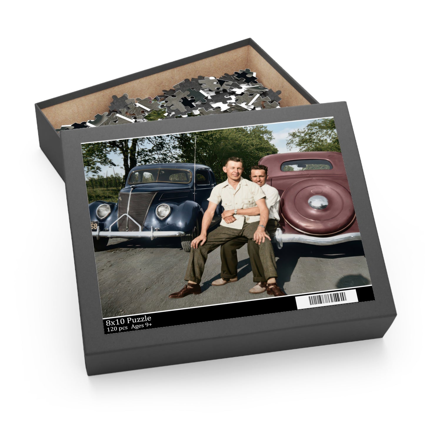Vintage Beach Photo Puzzles | paire 145