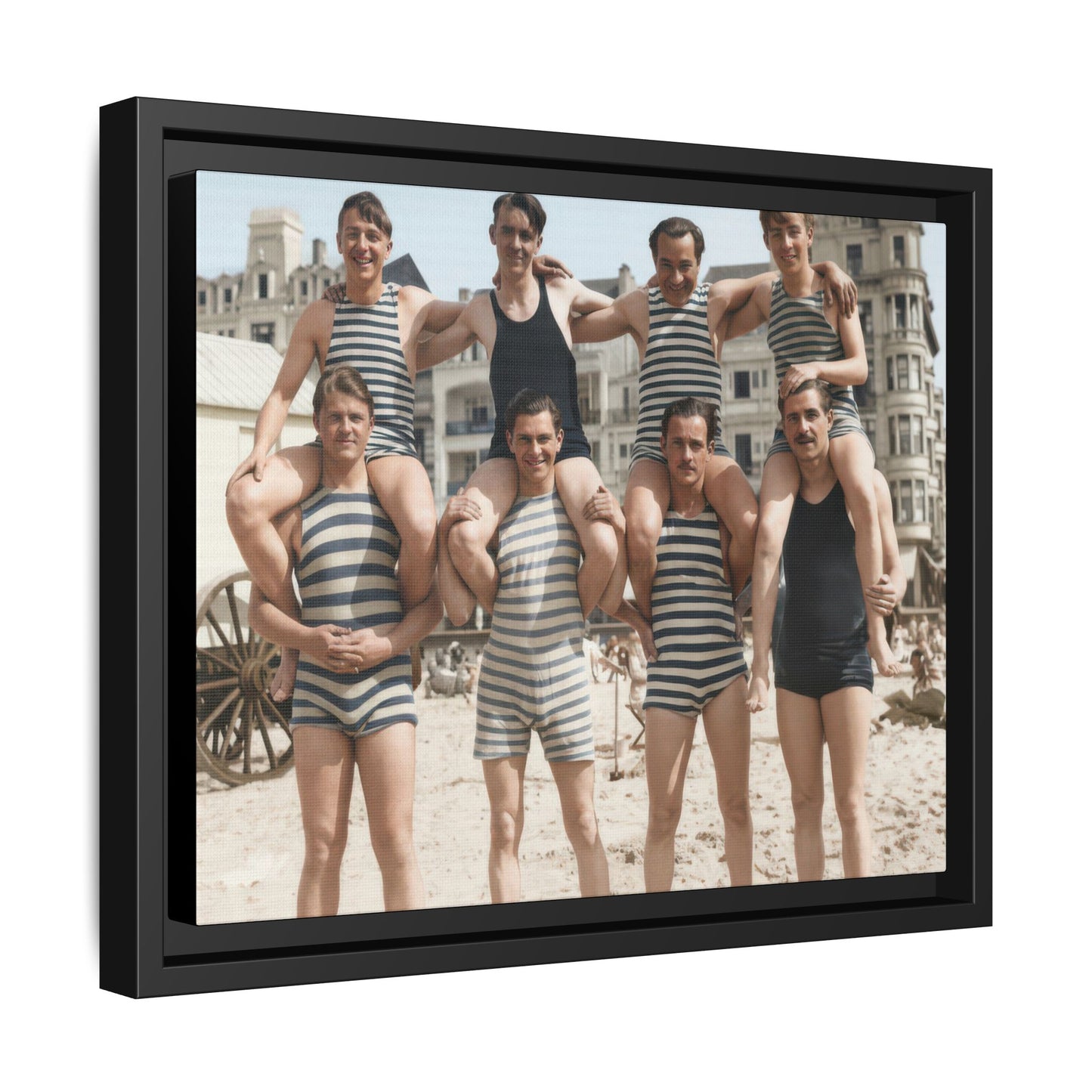 nager 021 | Framed Vintage Photo - Matte Canvas