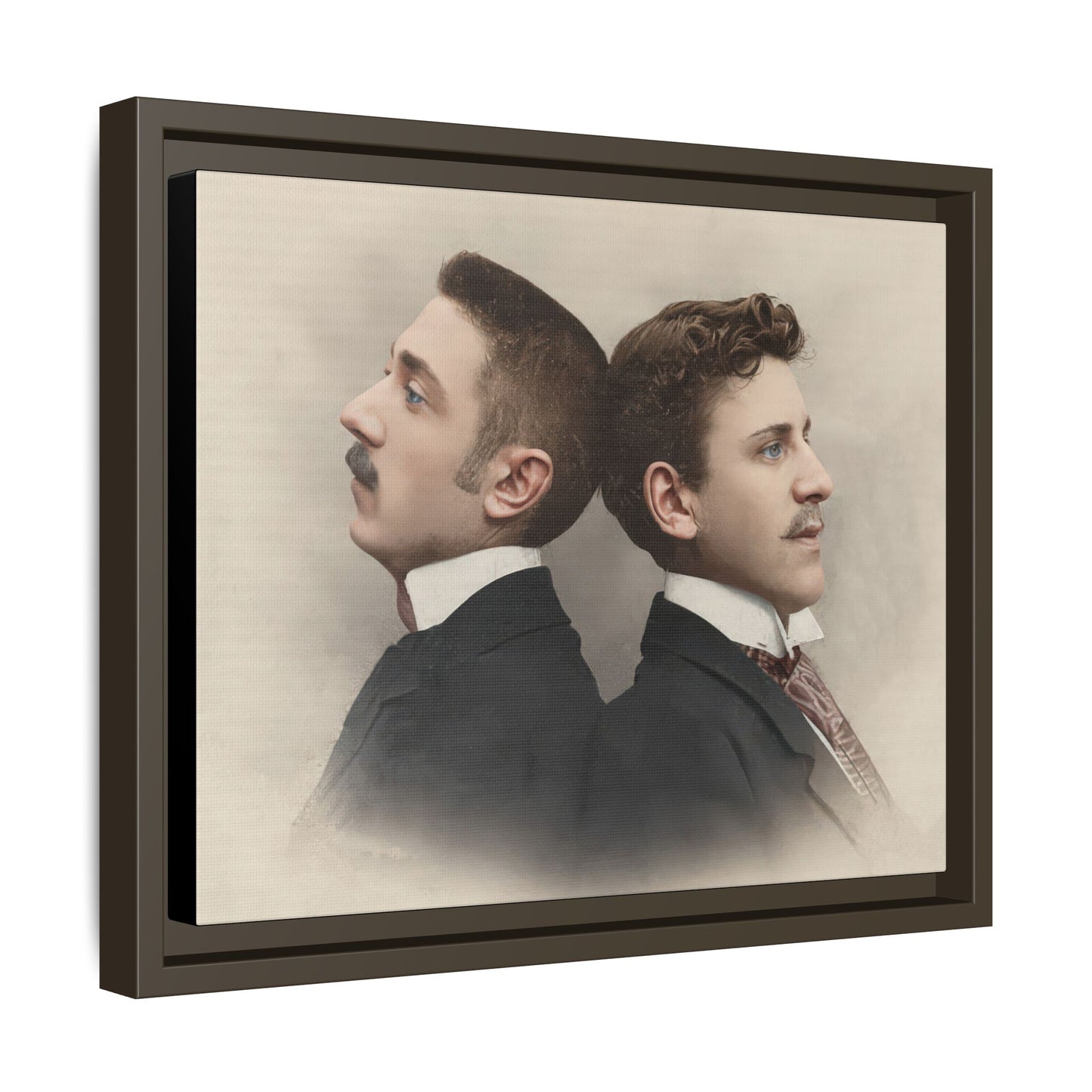 paire 030 | Framed Vintage Photo - Matte Canvas