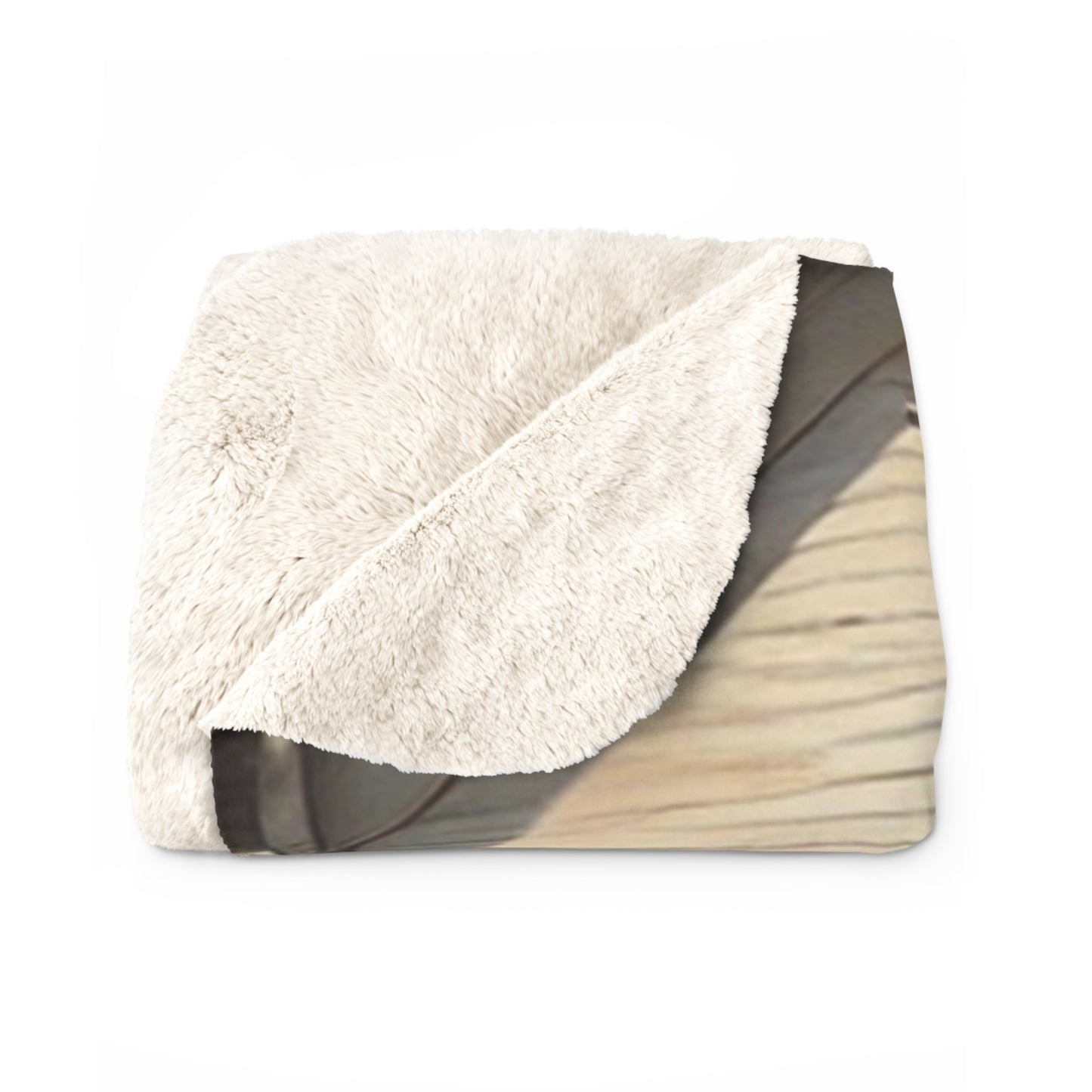 Heirloom Sherpa Blanket – Missing Grant 012 Figure Premium fleece throw · 50x60, 60x80