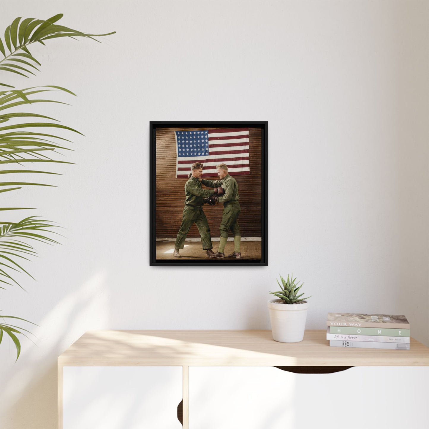 athlétisme 034 | Framed Vintage Photo - Matte Canvas