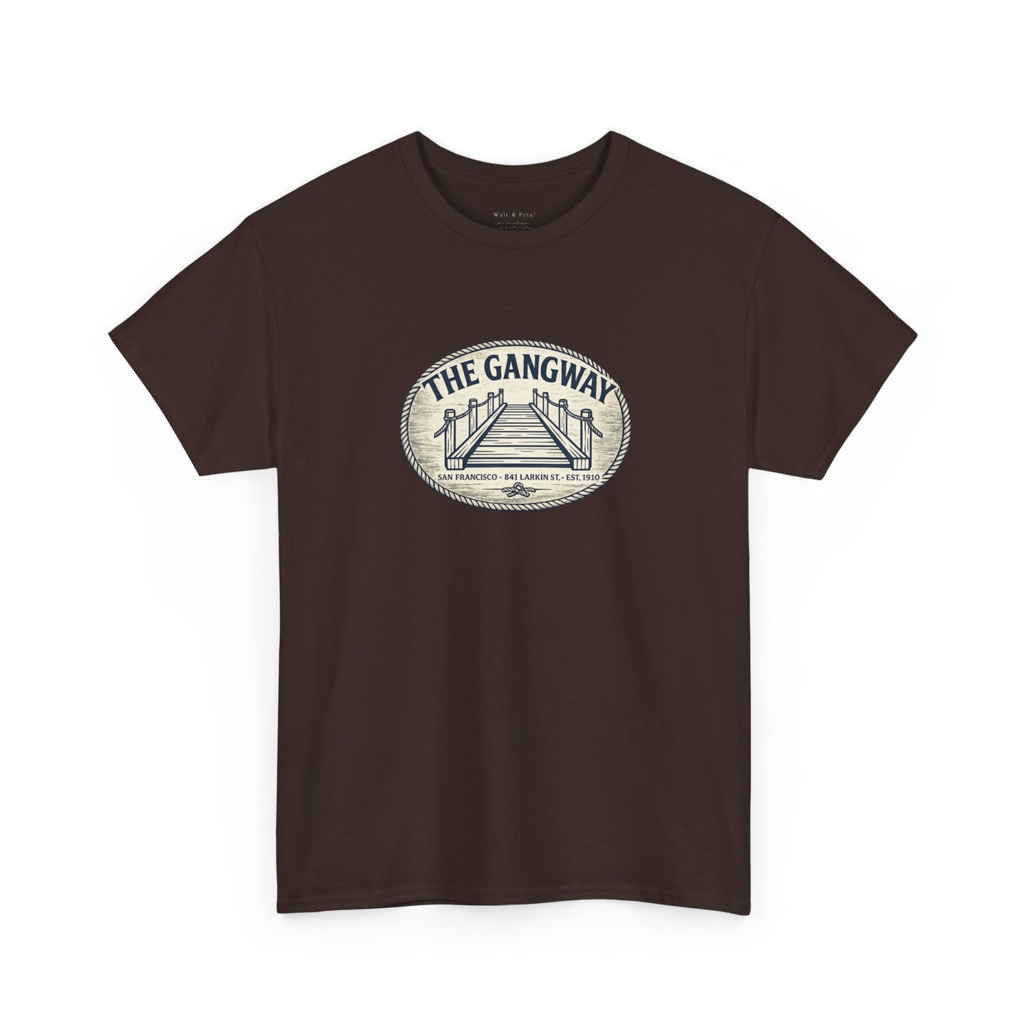 The Gangway 1910 — San Francisco Waterfront Tee | LGBTQ History Shirt