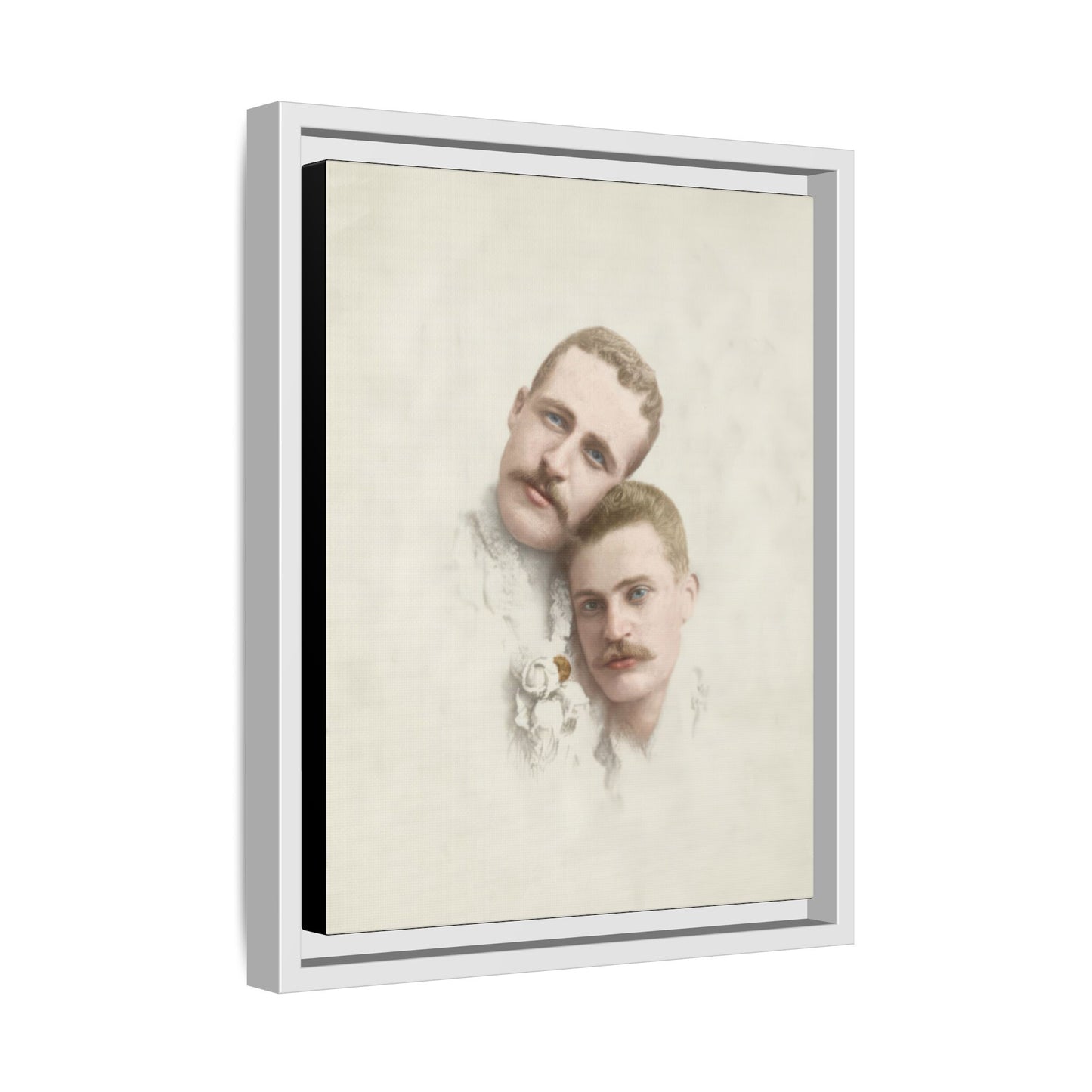 paire 081 | Framed Vintage Photo - Matte Canvas