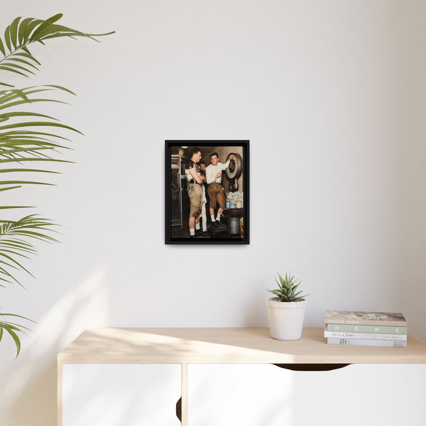 athlétisme 027 | Framed Vintage Photo - Matte Canvas