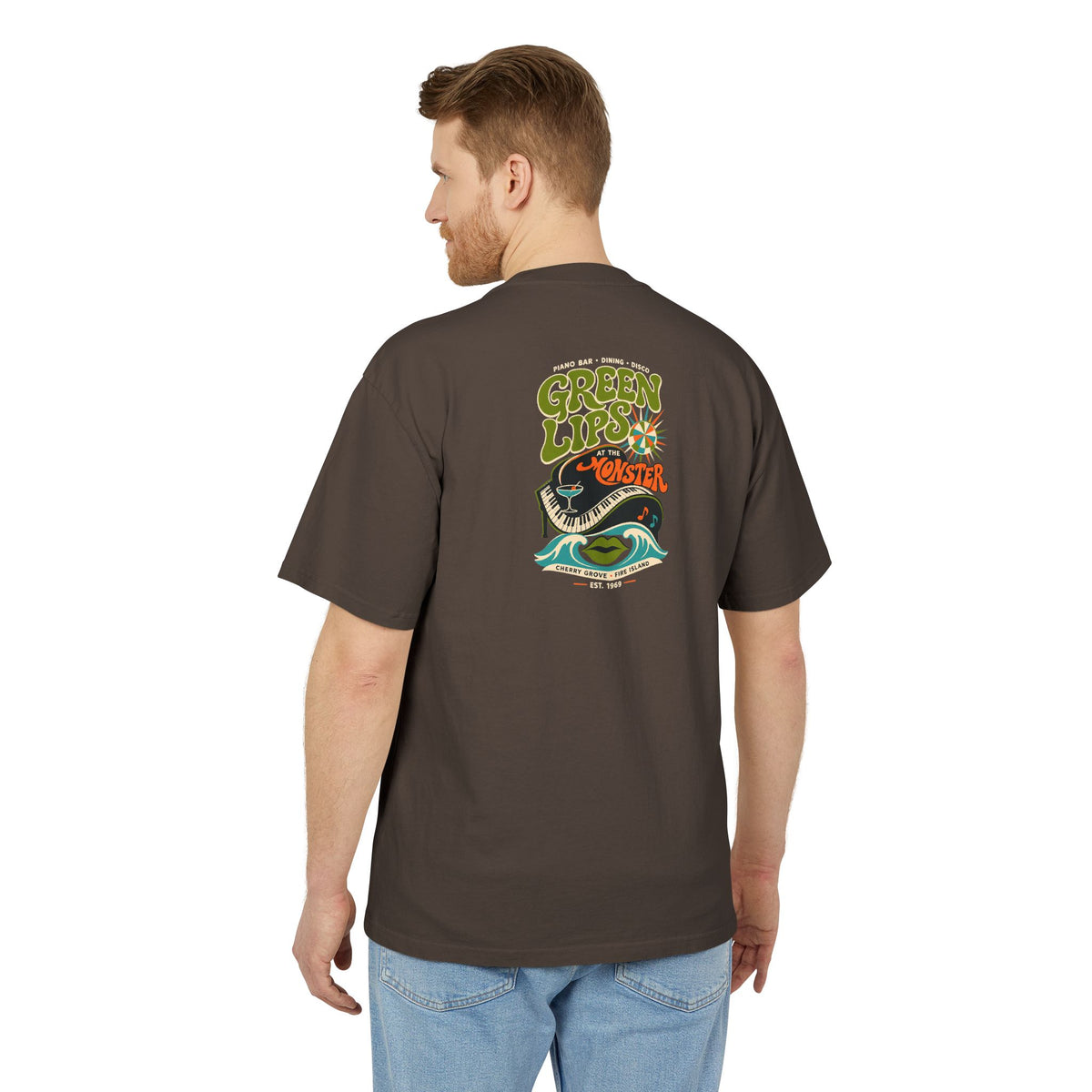 The Fire Island Monster Cherry Grove T-Shirt | Vintage Gay Bar History Tee