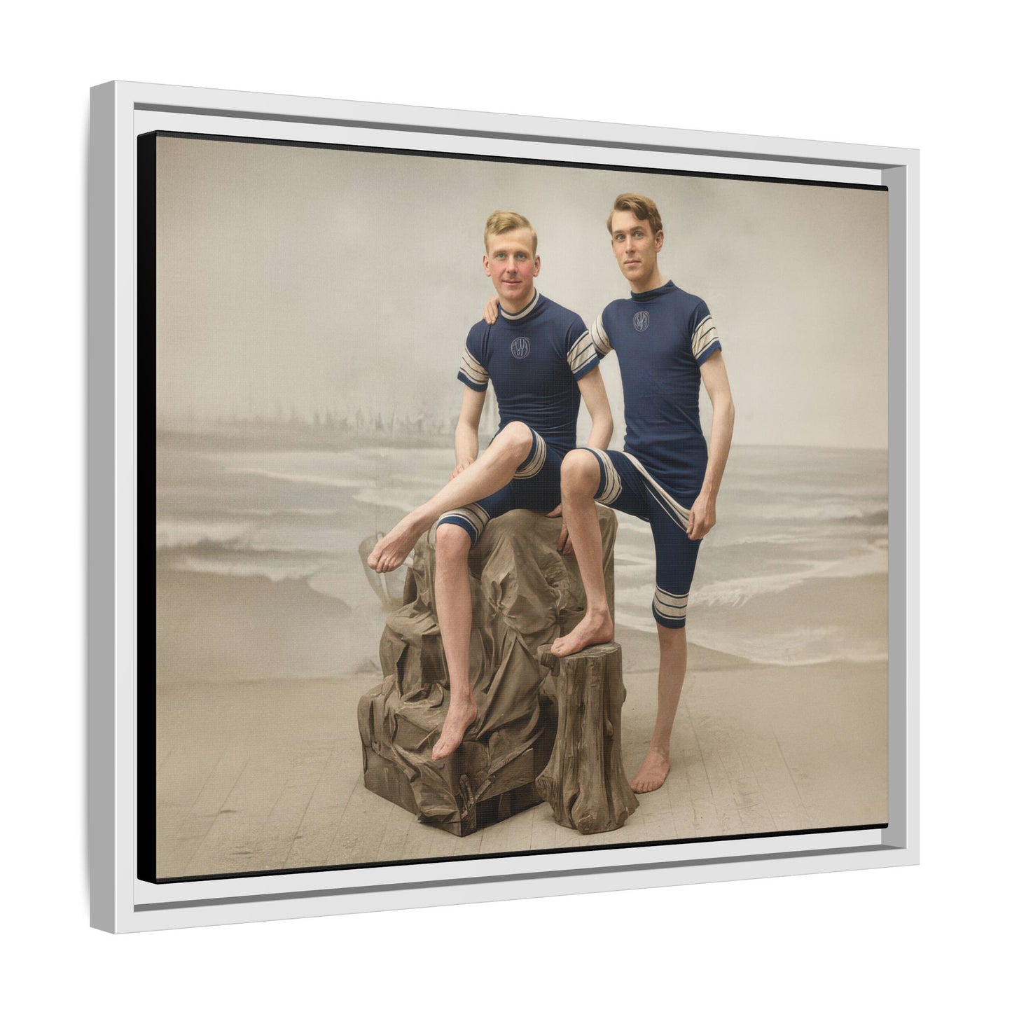 nager 036 | Framed Vintage Photo - Matte Canvas