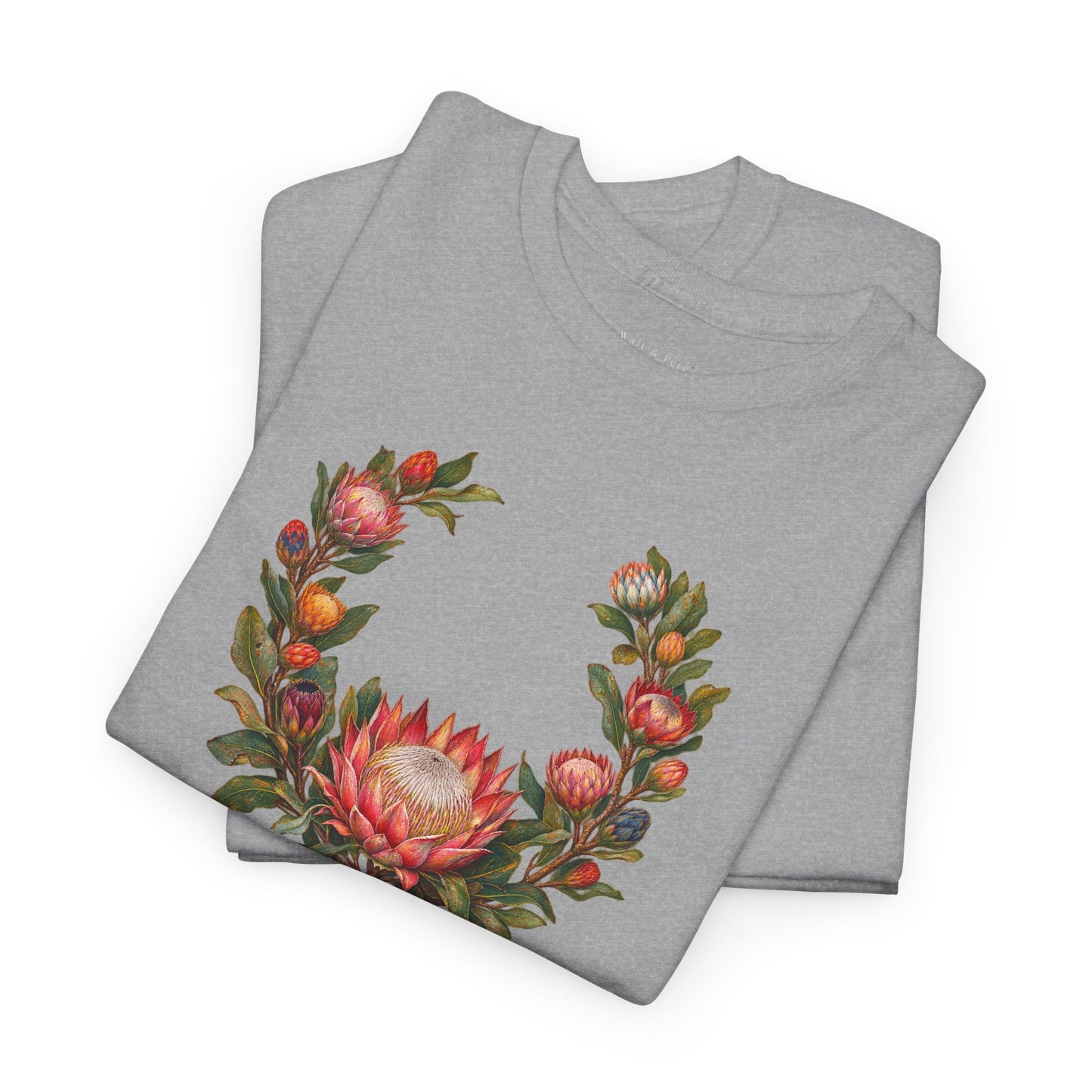 Ukuziqhenya King Protea Pride T-Shirt | South African Botanical LGBTQ+ Tee