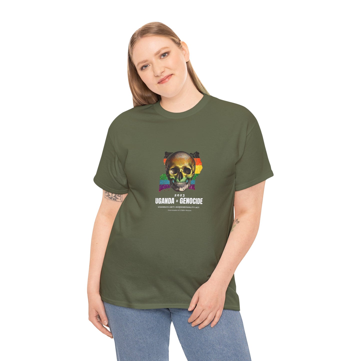 Uganda = Genocide | Activist T-Shirt