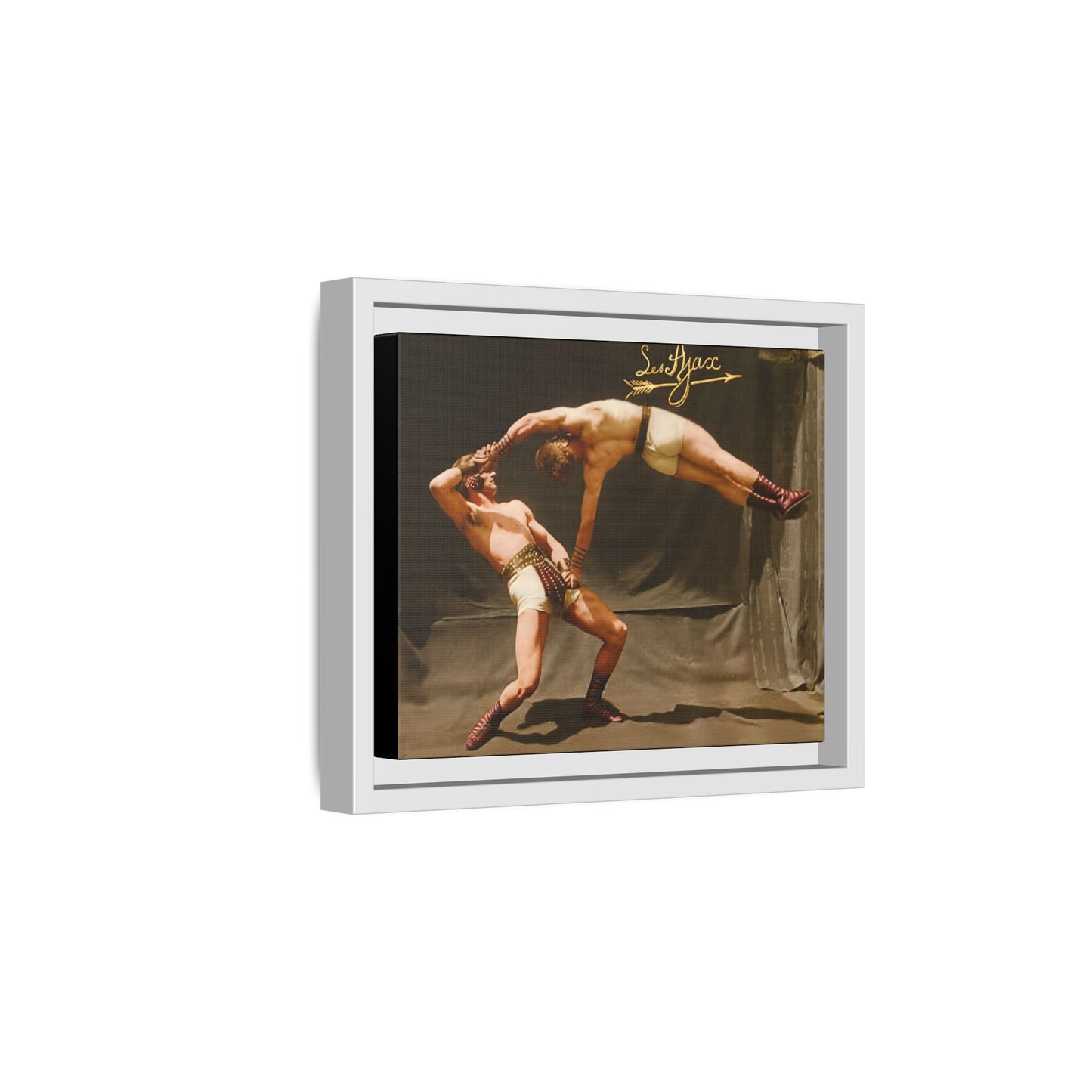 athlétisme 013 | Framed Vintage Photo - Matte Canvas