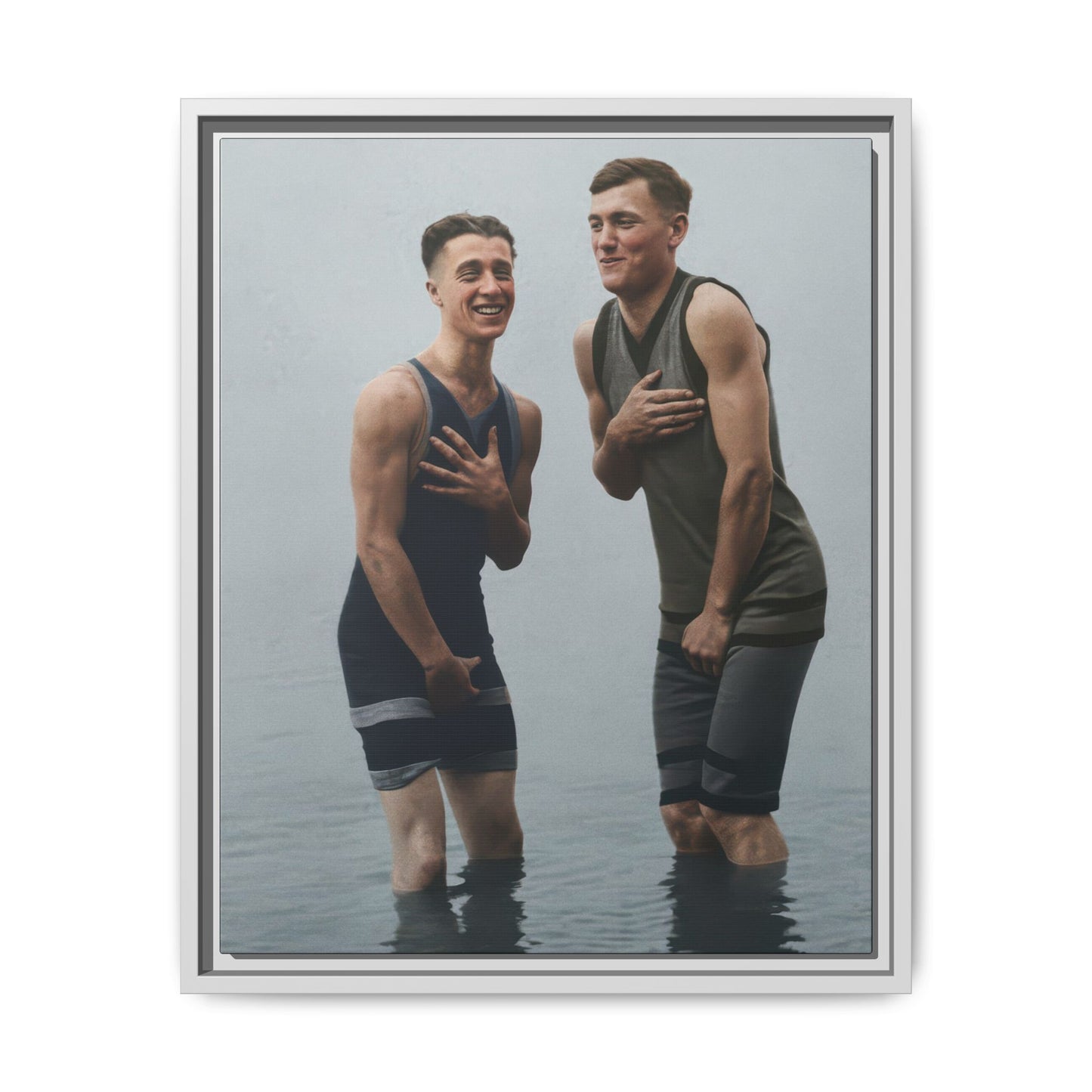 nager 043 | Framed Vintage Photo - Matte Canvas